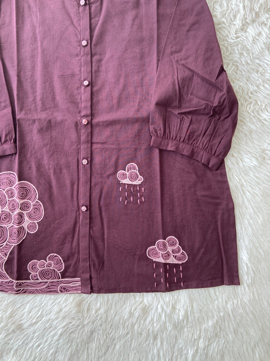 “Plus Size” Khadi Cotton Short Kurti