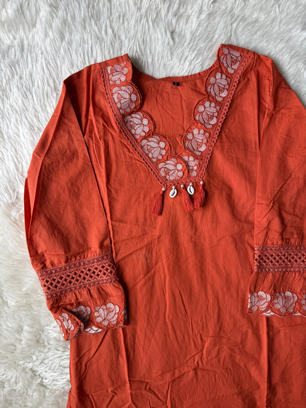 Cotton Kurti Pant Set