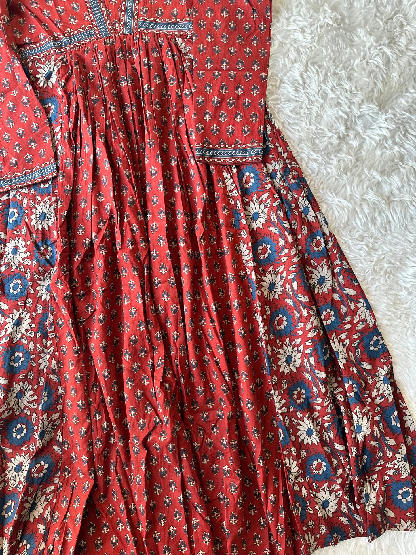 Premium Cotton Alia Flare Kurti