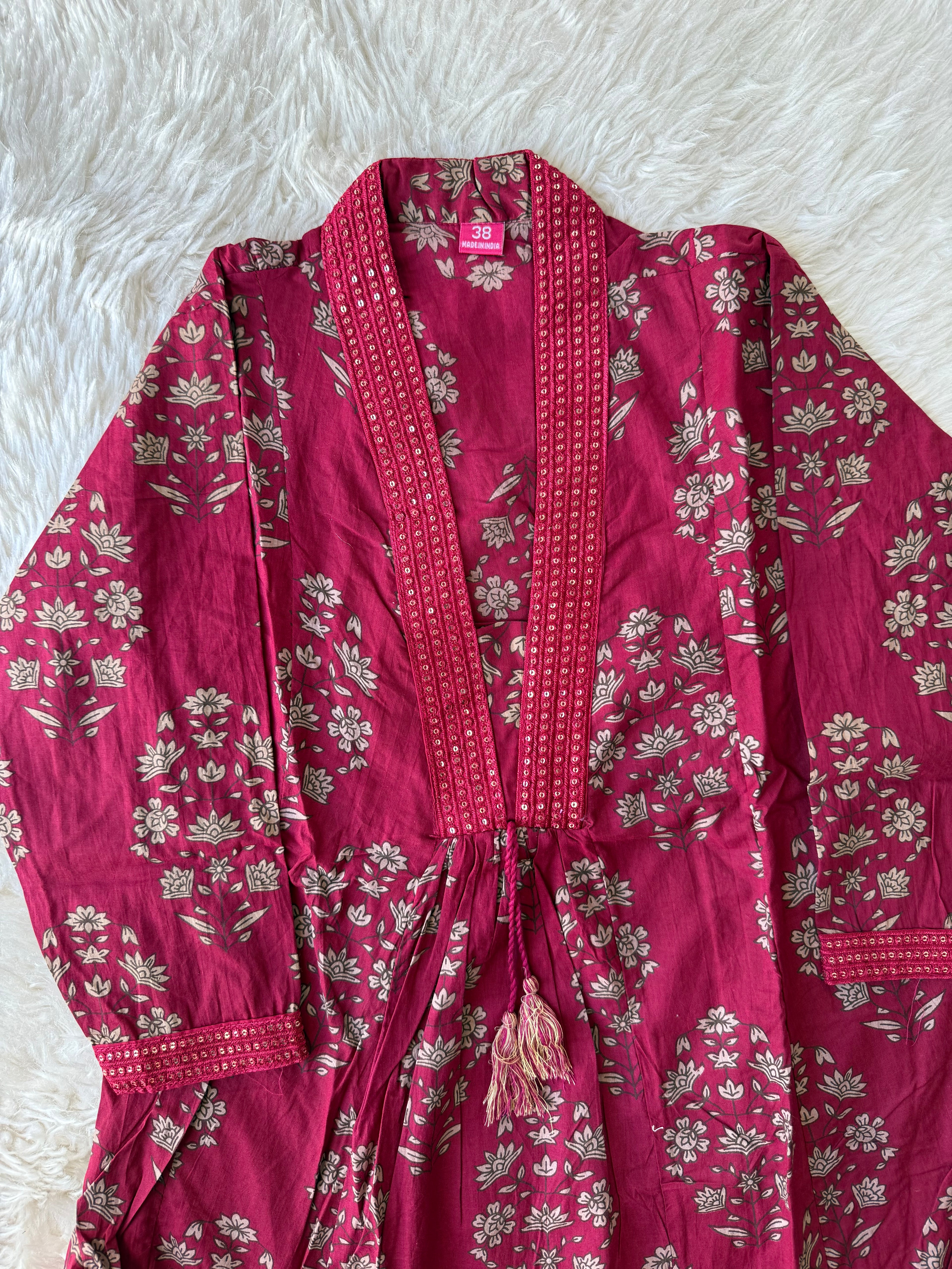 Premium Cotton Kurti Pant Dupatta Set