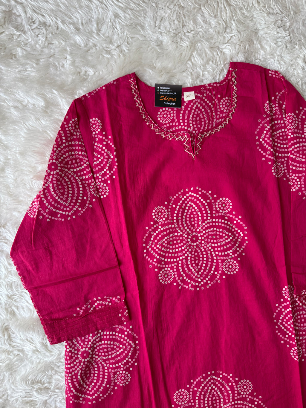 Premium Cotton Kurti Pant Dupatta Set