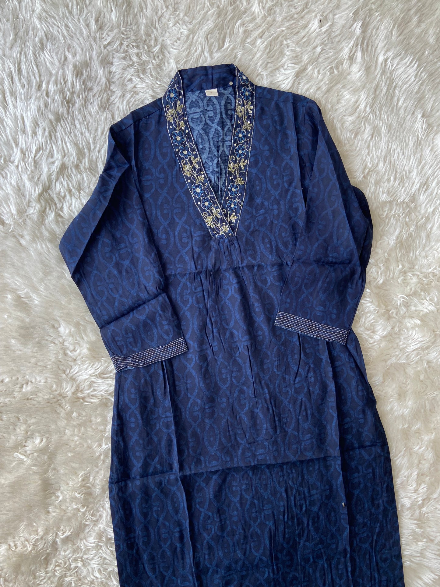 Pure Muslin Silk kurti
