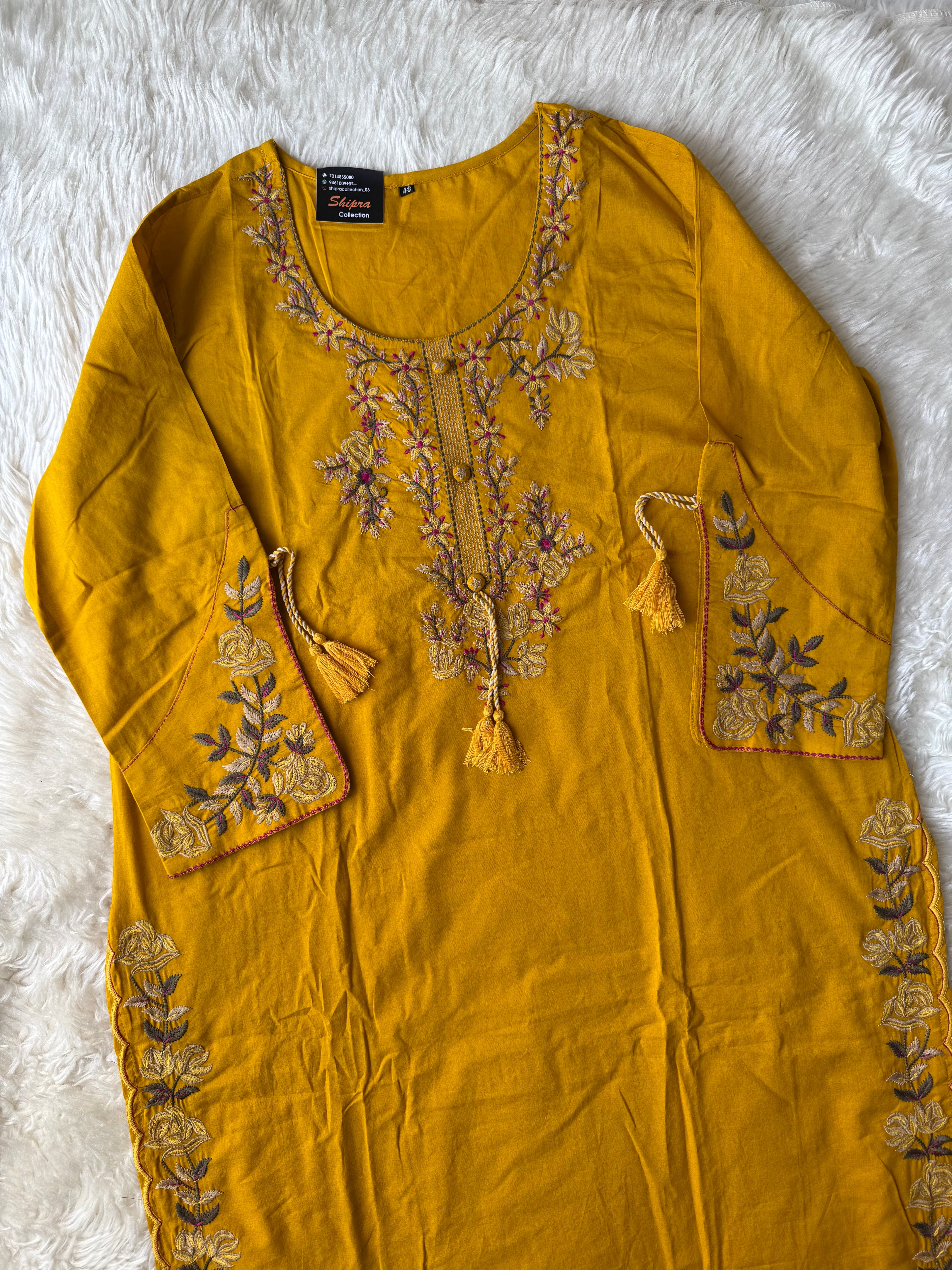 Premium Cotton Thread Work Collection