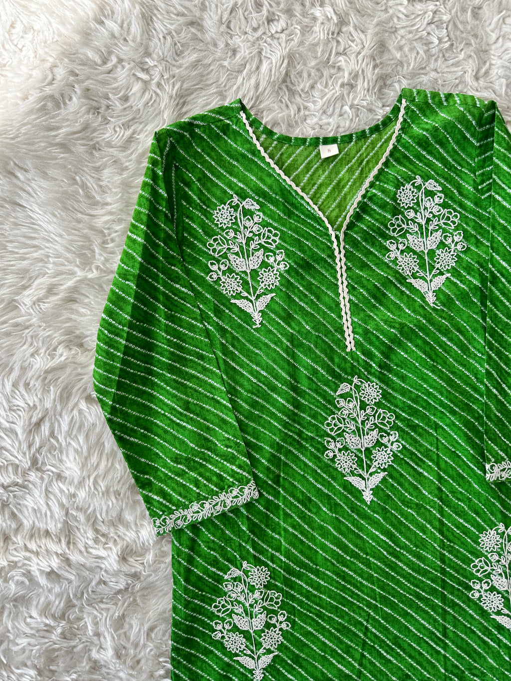 Premium Cotton Lehariya