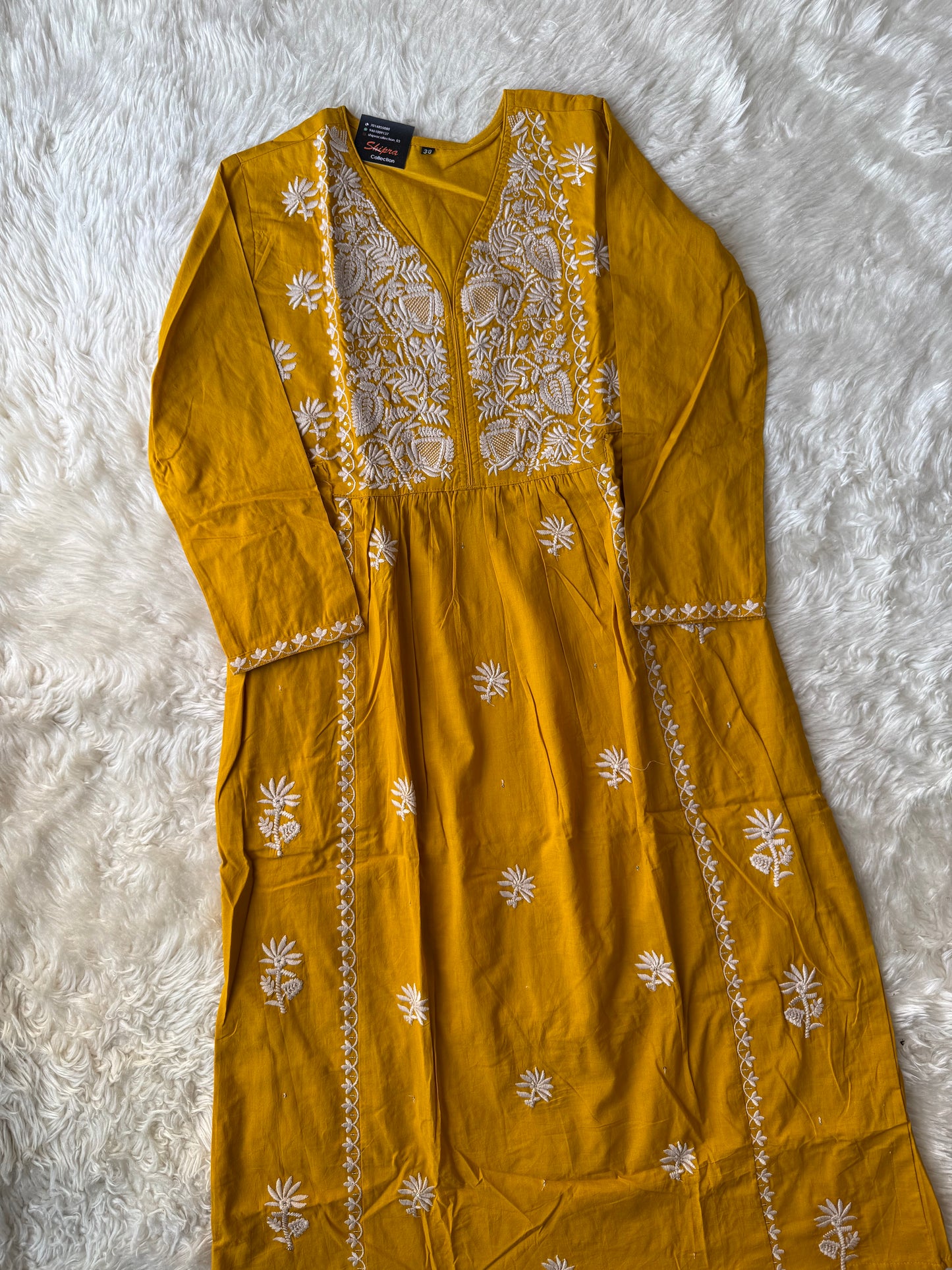 Premium Cotton Kurti Pant Dupatta Set