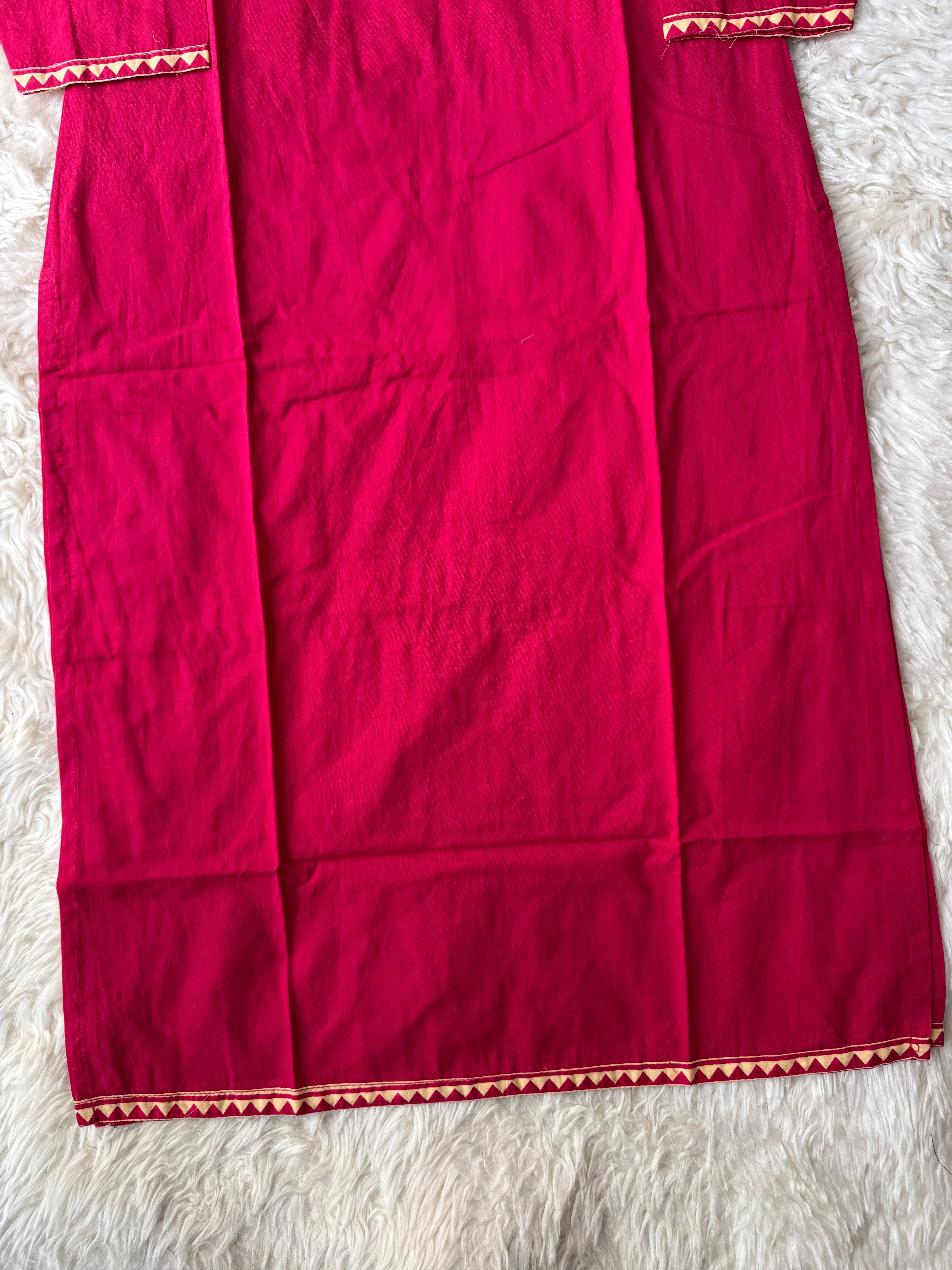 Premium Cotton Kurti Pant Dupatta Set