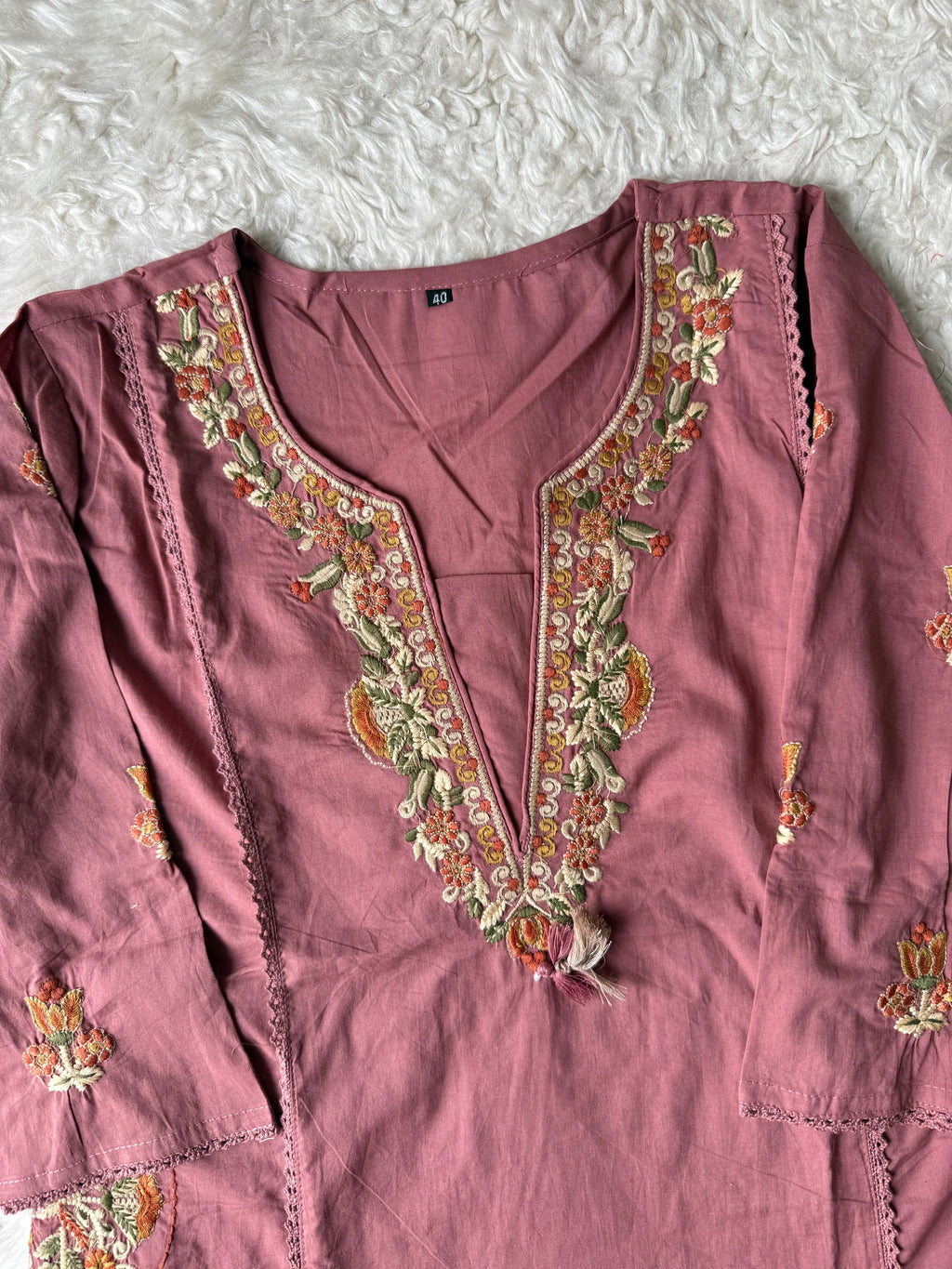 Premium Cotton Thread Work Collection
