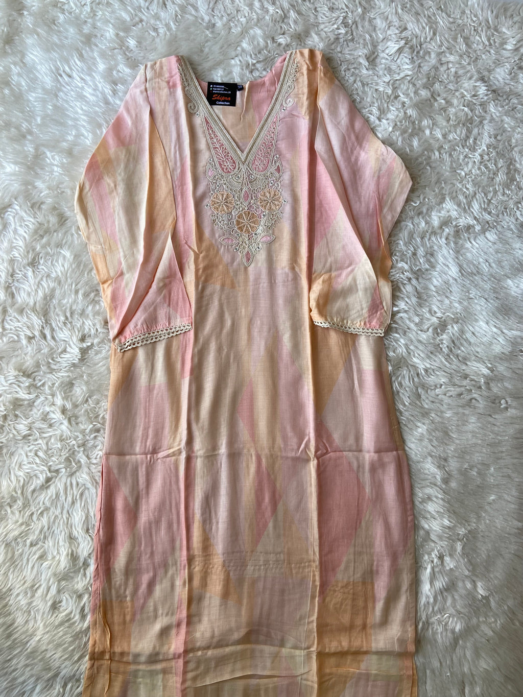 Mul Silk Kurti Pant Dupatta Set