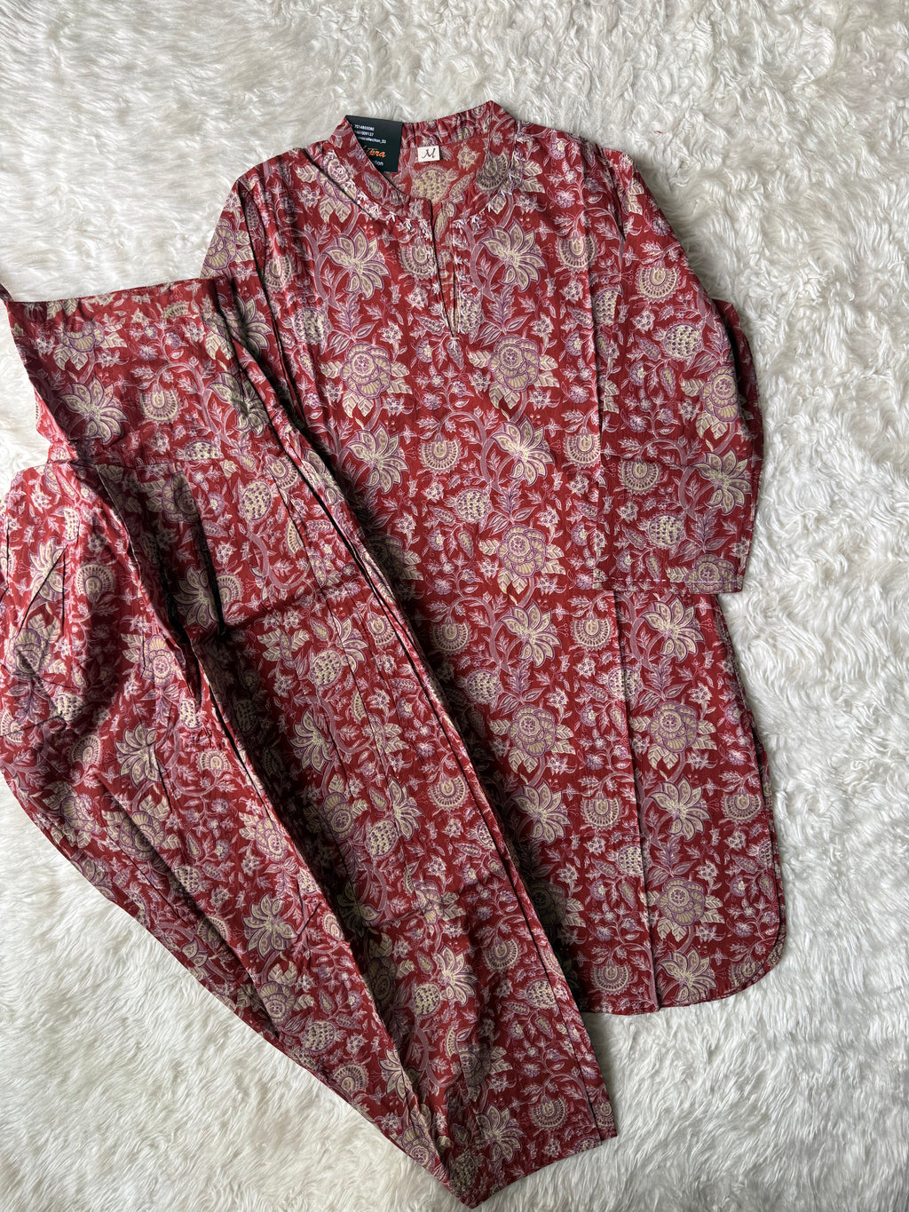 Premium Cotton Kurti Farshi Salwar Set