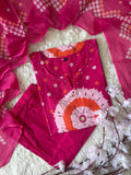Budget Friendly Kurti Pant Dupatta Set