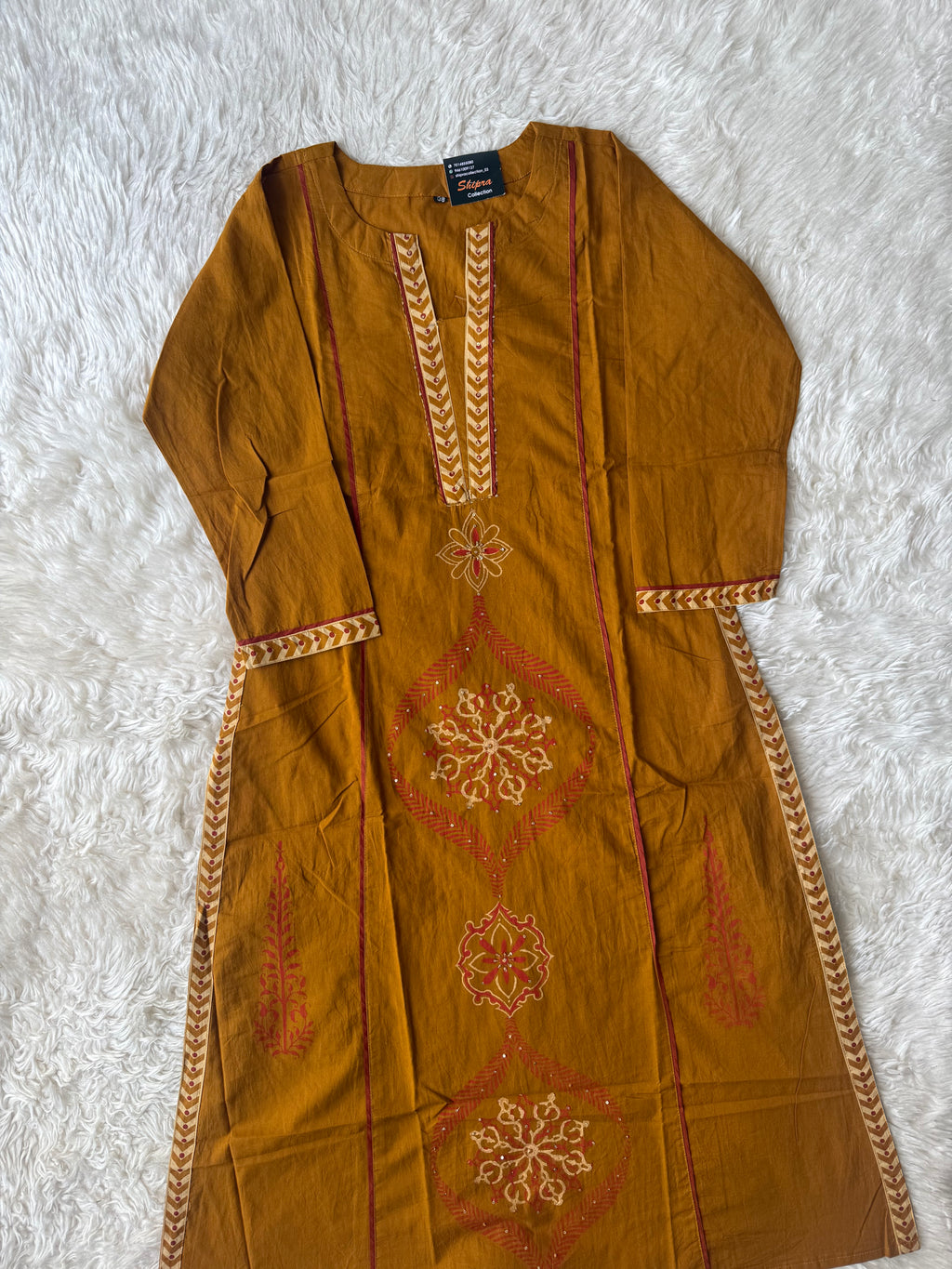 Premium Cotton Kurti Pant Dupatta Set