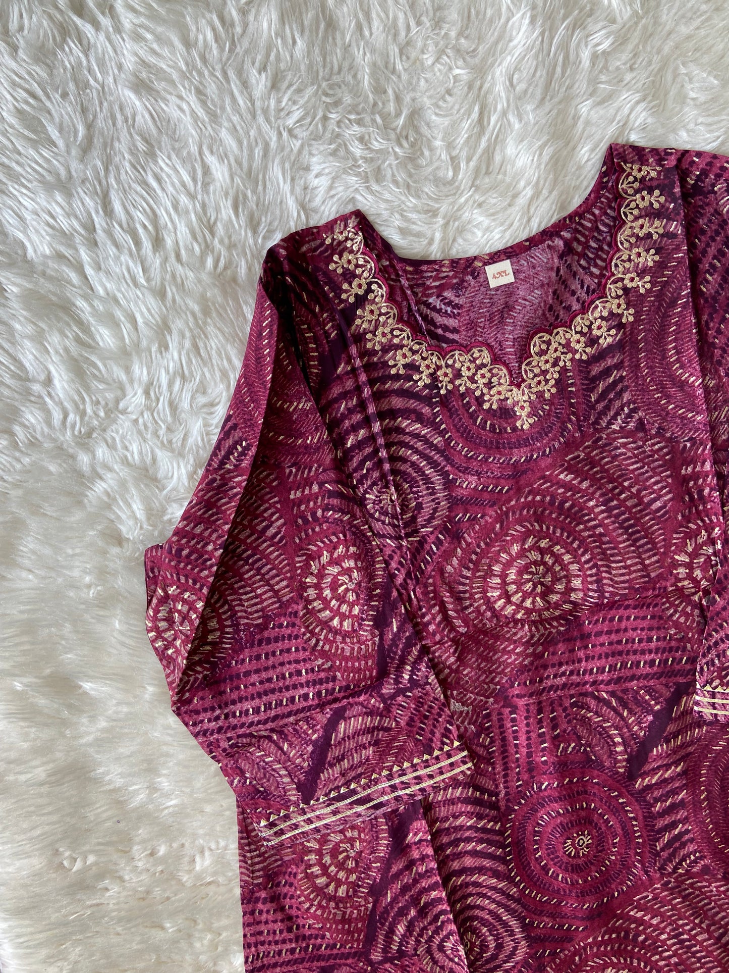 Pure Muslin Silk kurti