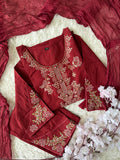 Premium Cotton Kurti Pant Dupatta Set