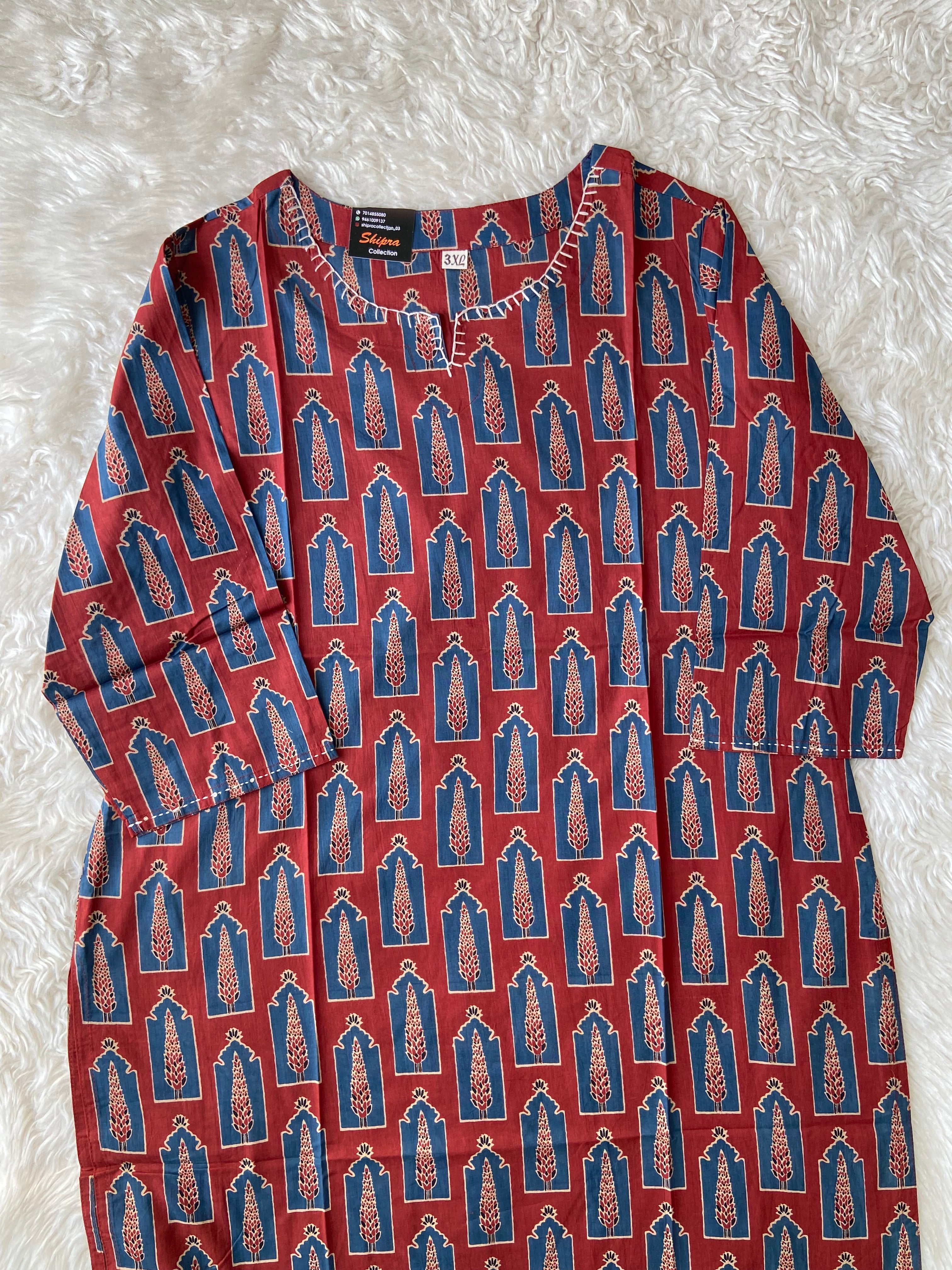 Premium Cotton Kurti
