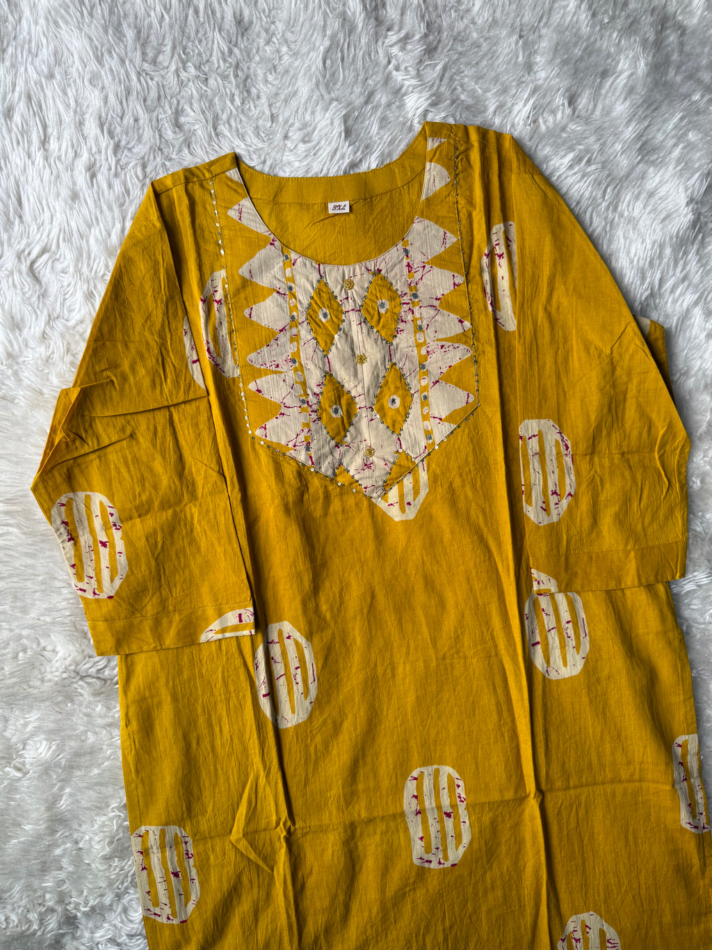 Pure Cotton Kurti Pant Set