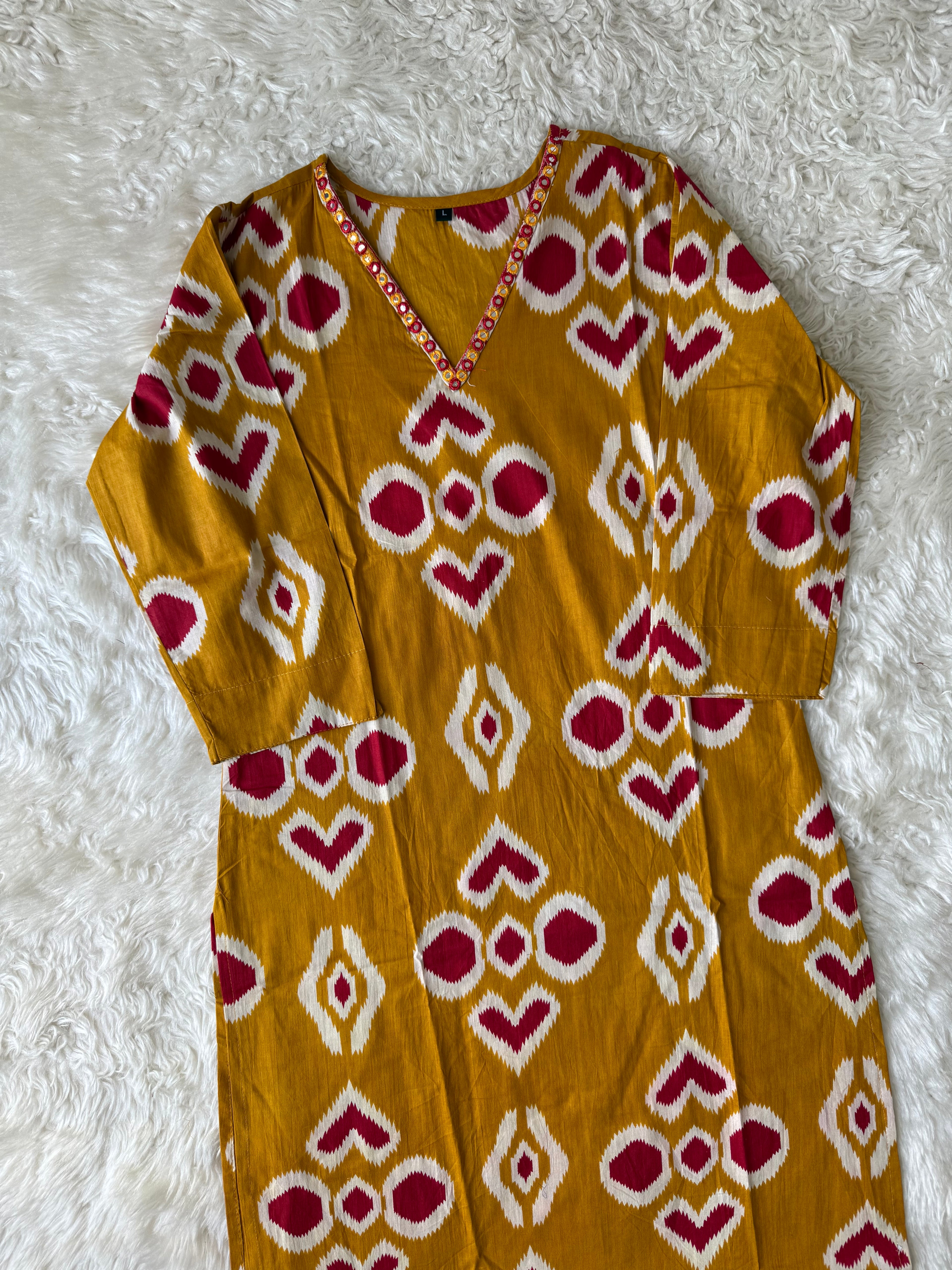 Budget Friendly Kurti Pant Dupatta Set