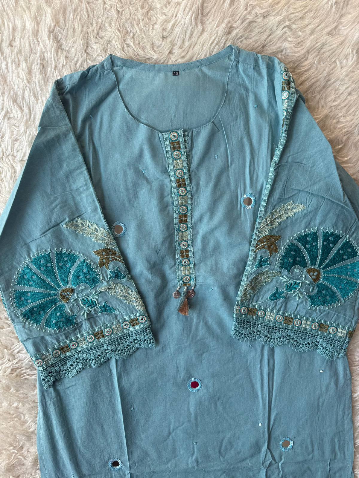 Premium Cotton Kurti Plazo Dupatta Set