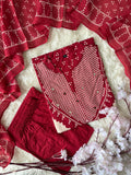 Budget Friendly Kurti Pant Dupatta Set