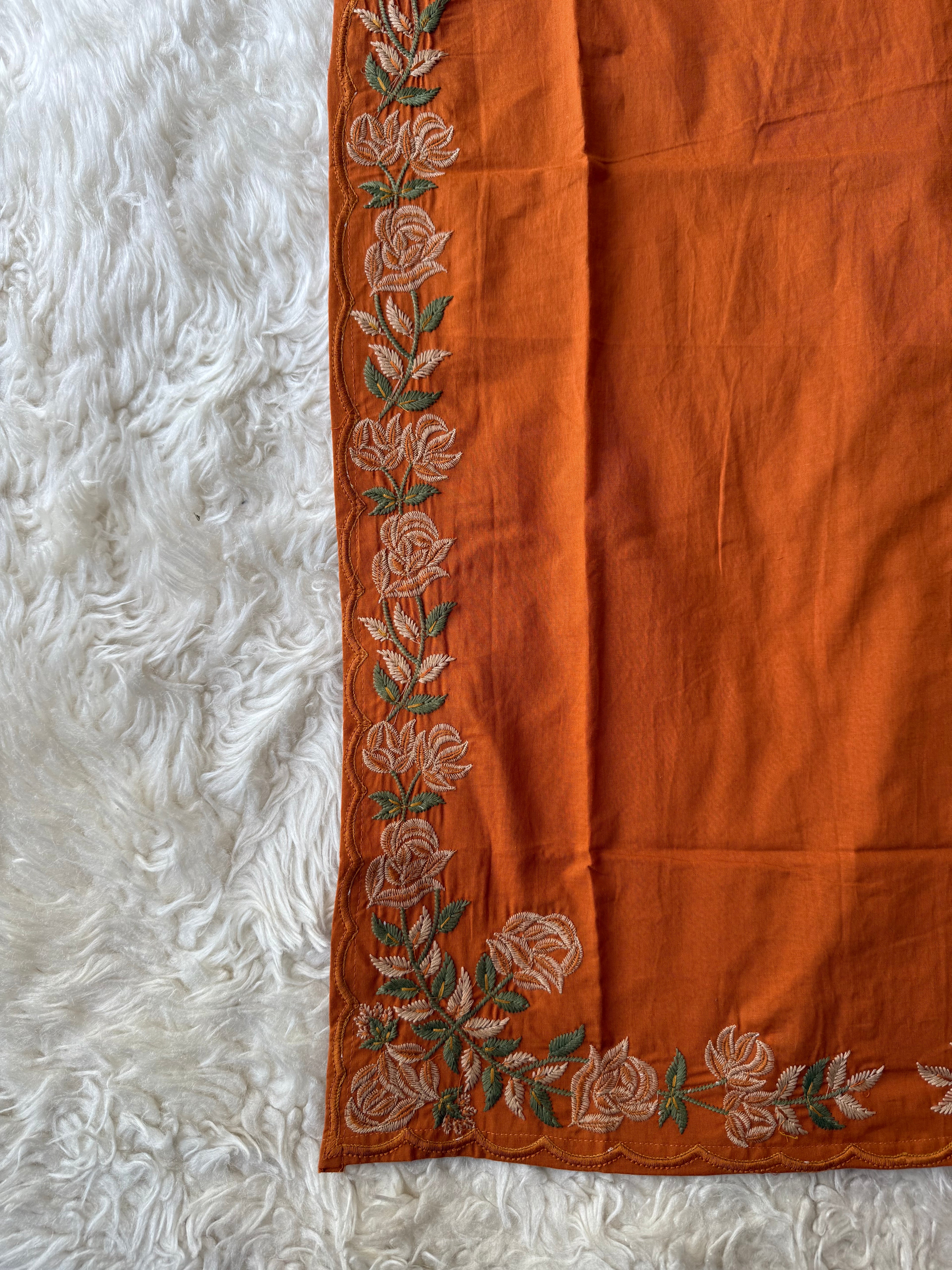 Premium Cotton Kurti Pant Dupatta Set