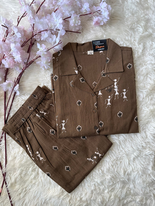 Soft Khadi Cotton Co-ord Set