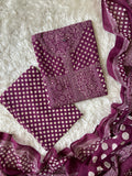 Premium Cotton Kurti Pant Dupatta Set