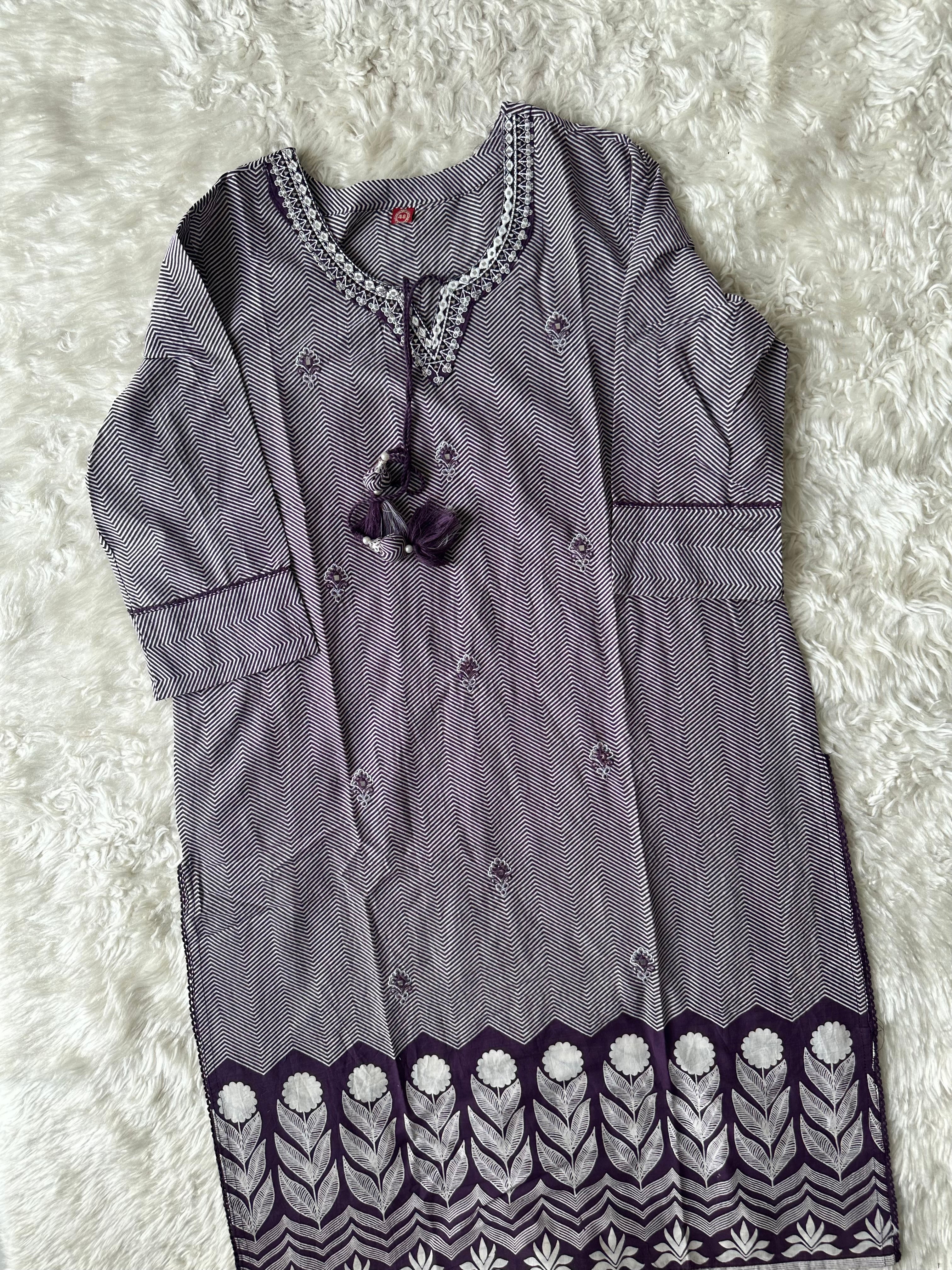 Budget Friendly Kurti Pant Dupatta Set