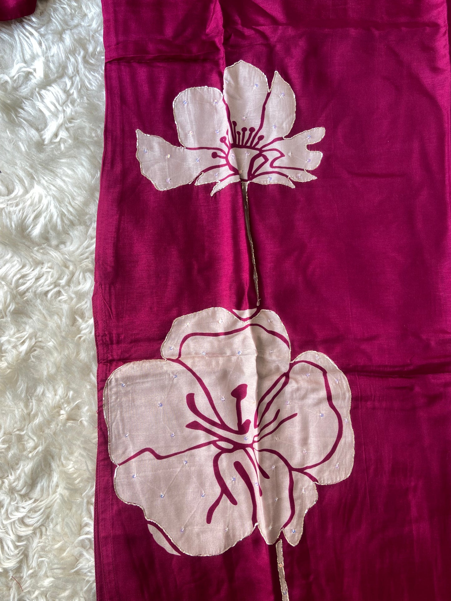 Russian Silk Kurti Pant Dupatta Set
