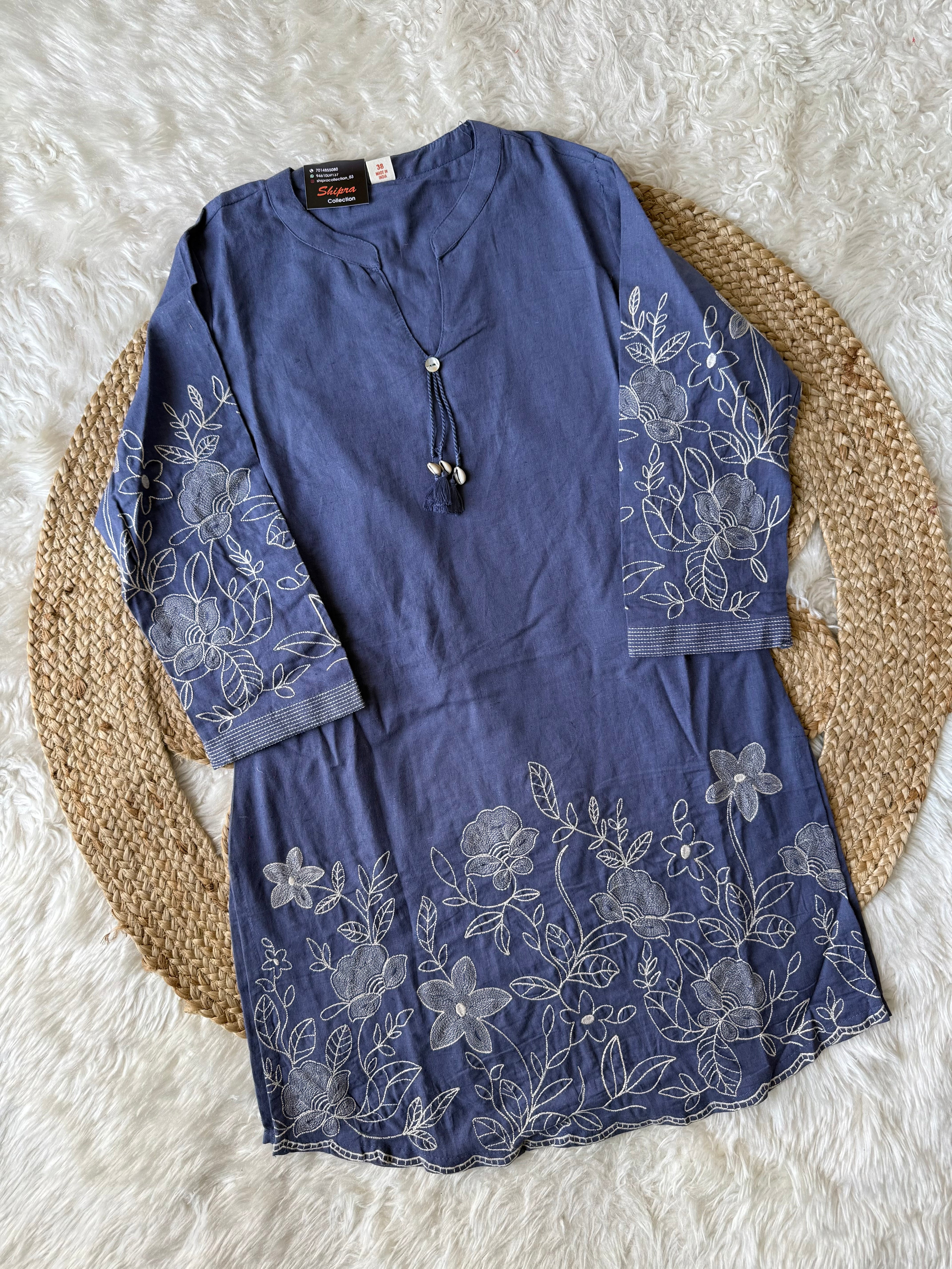 Soft Khadi Cotton Co-ord Set