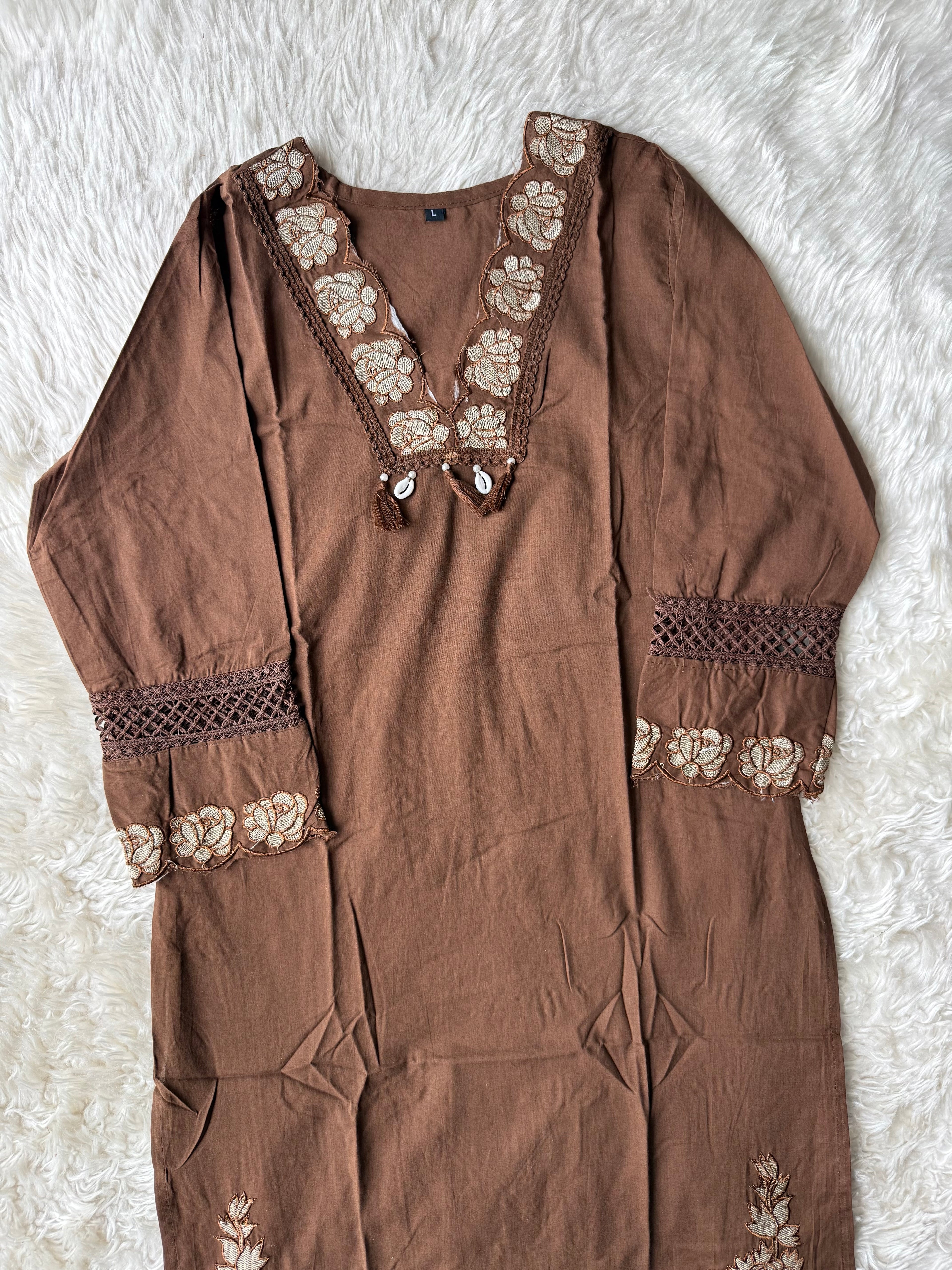Cotton Kurti Pant Set