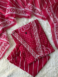 Budget Friendly Kurti Pant Dupatta Set