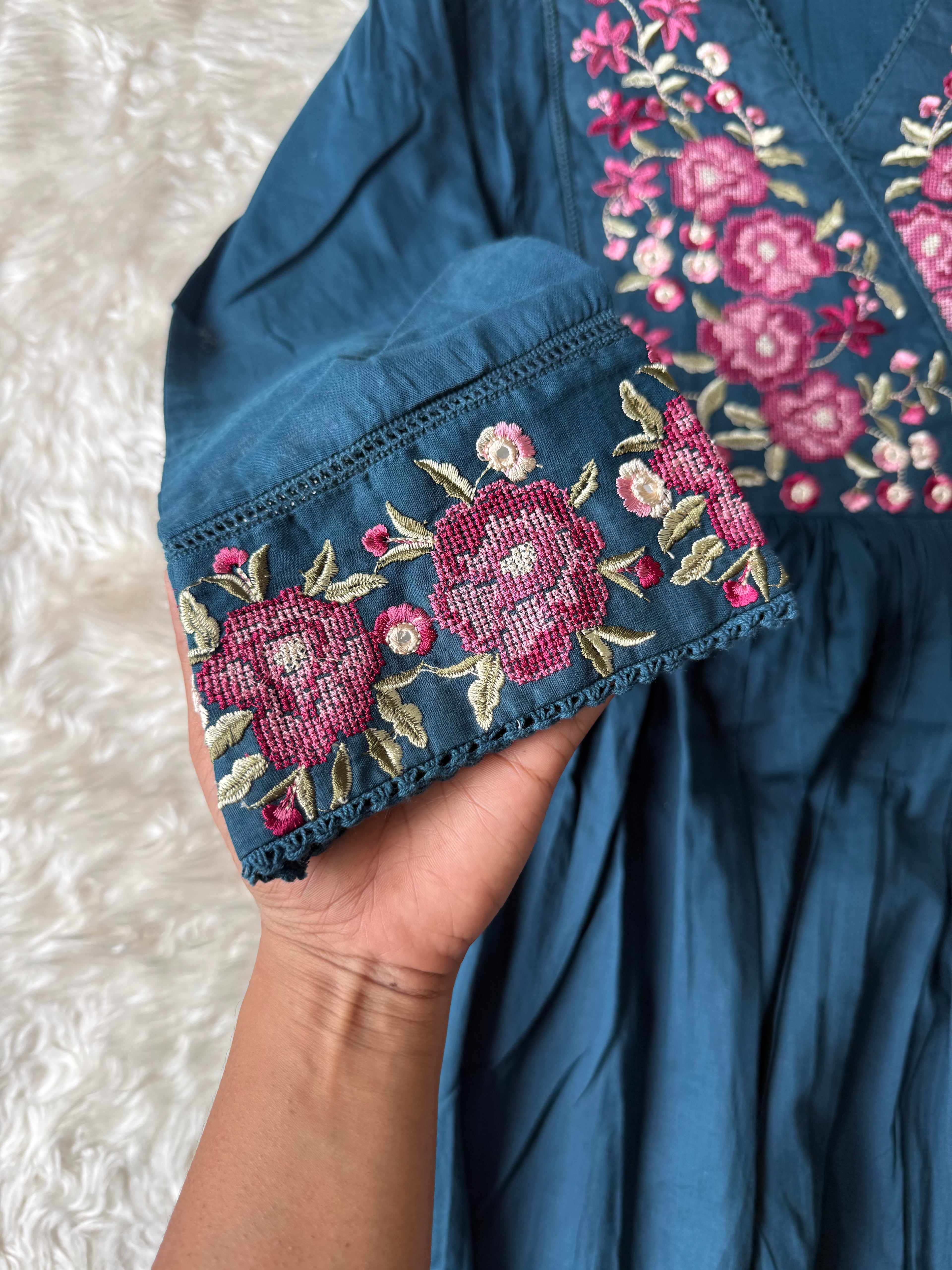 Premium Cotton Flare Set