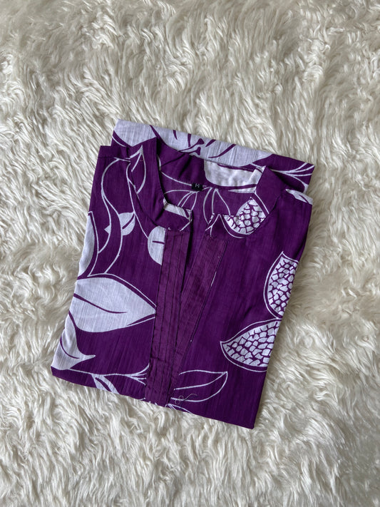 Pure Cotton Kurti