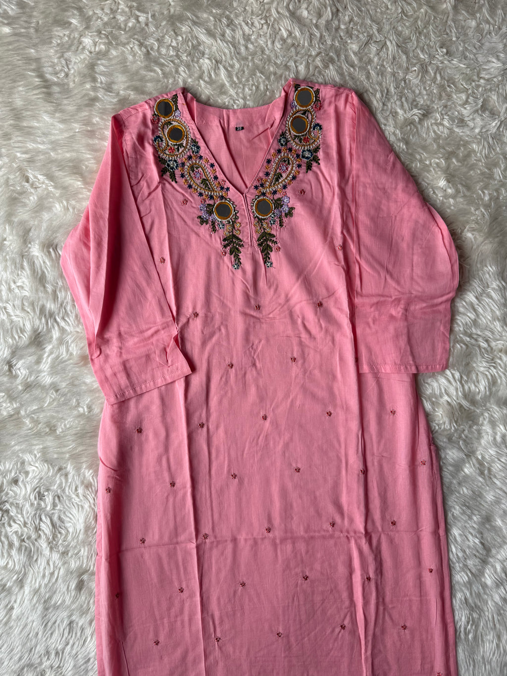 Premium Cotton Mirror Work Collection