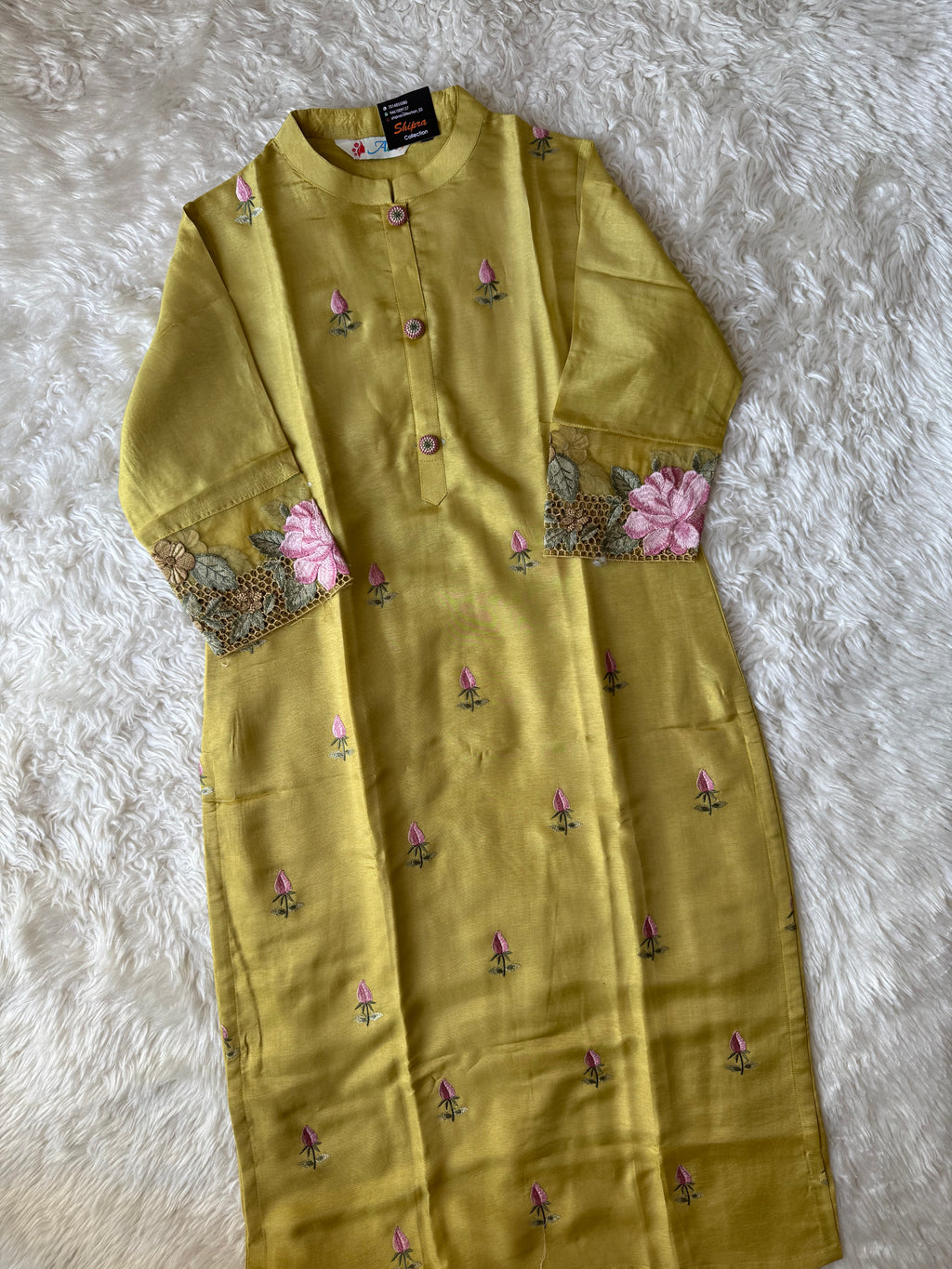 Dola Silk Kurti Pant Dupatta Set