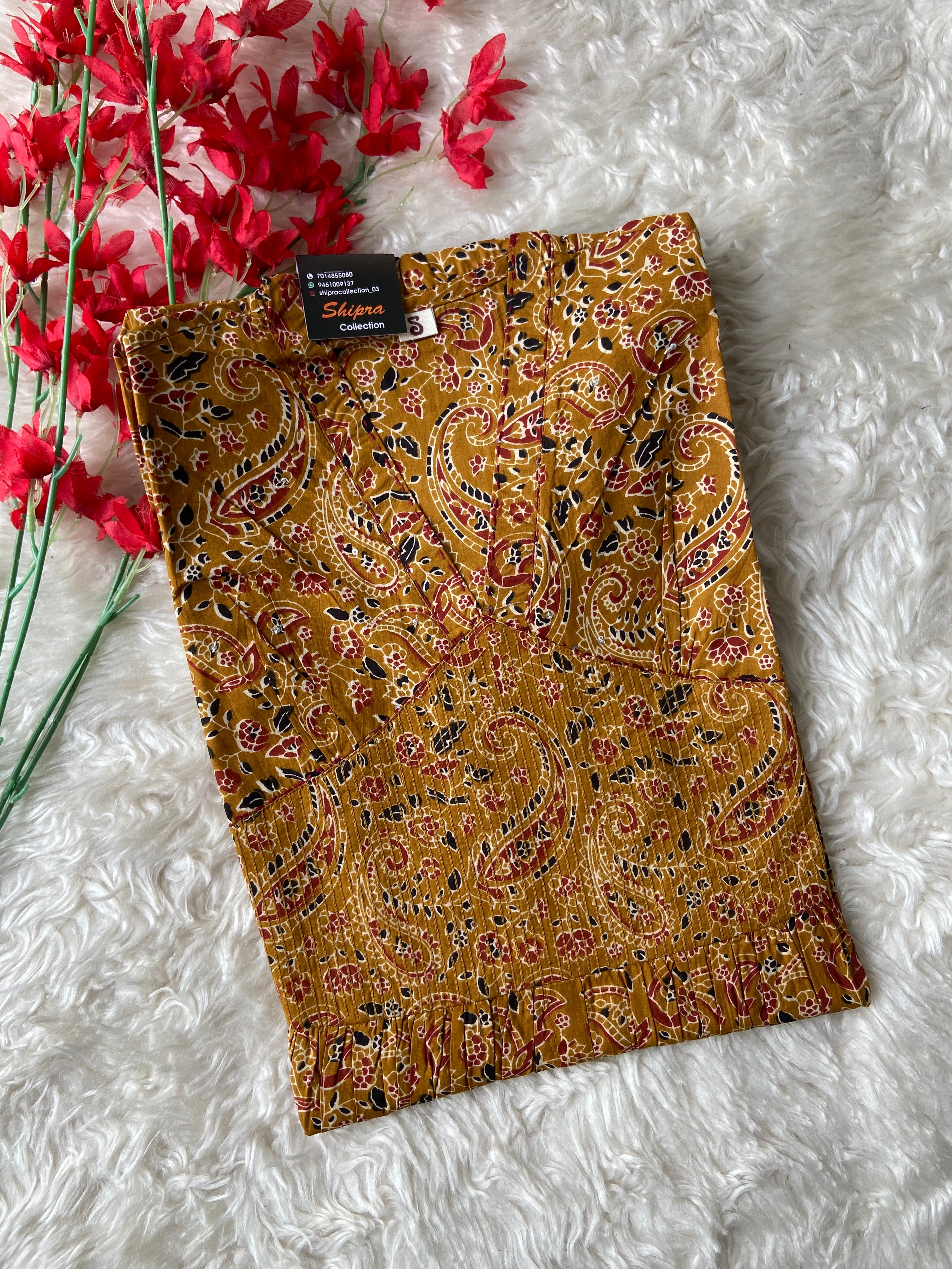Premium Cotton Alia Pattern kurti