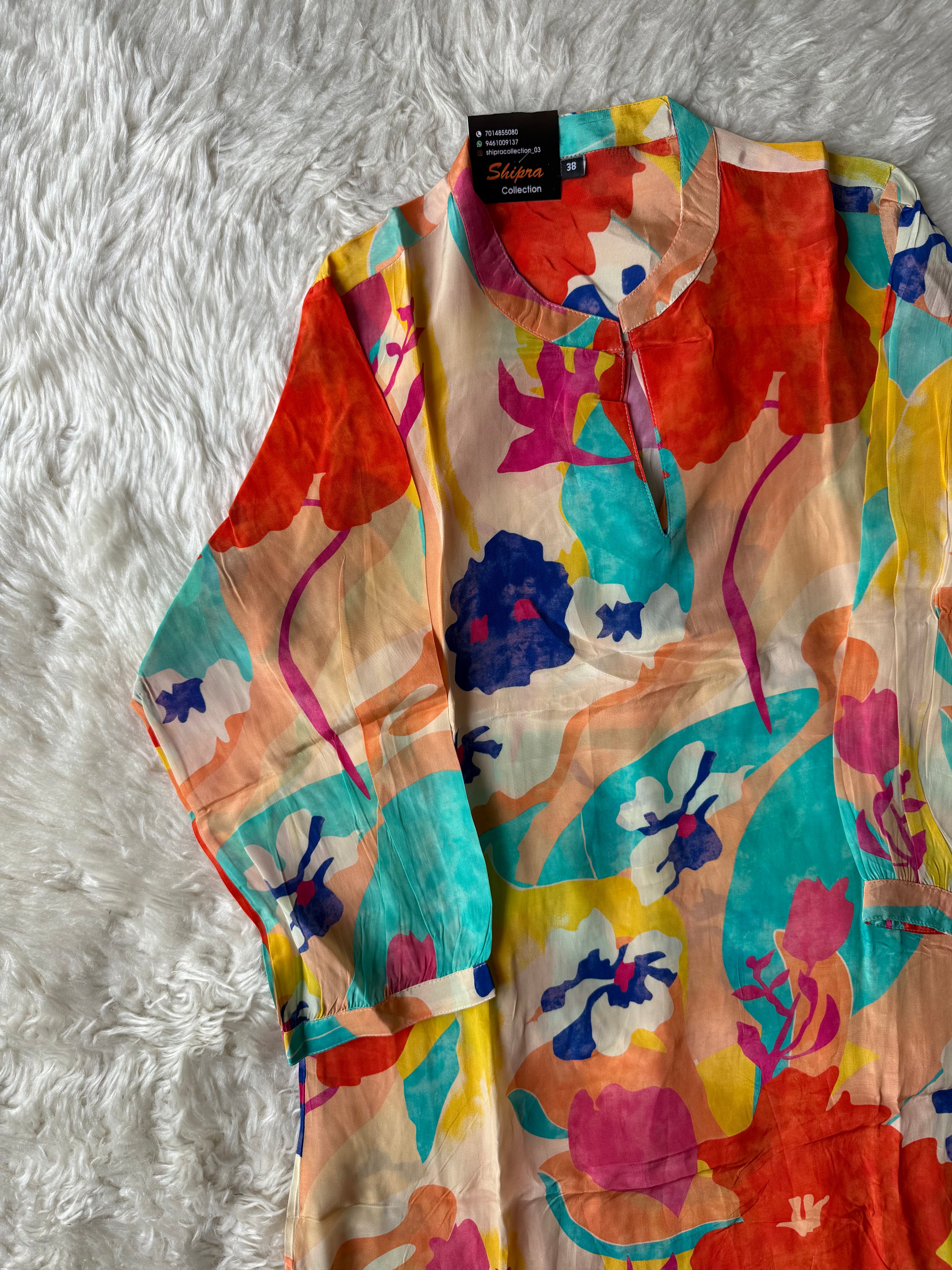 Crepe Silk Co-ord Set