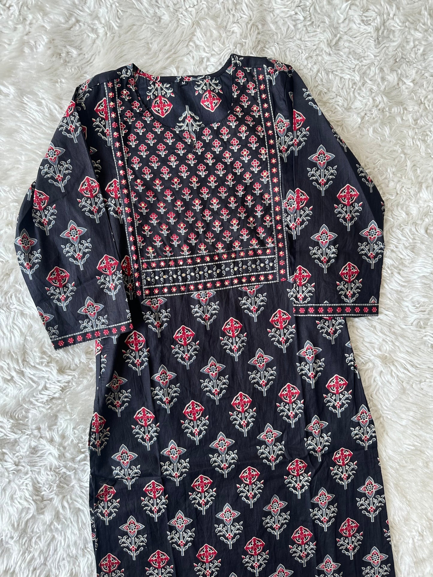 Budget Friendly Kurti Pant Dupatta Set