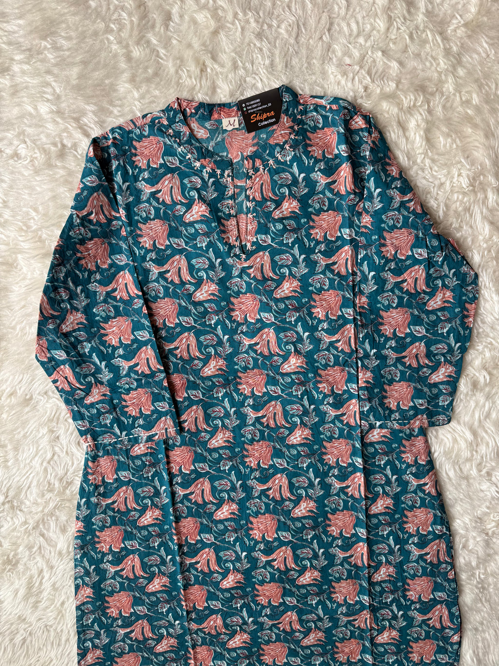 Premium Cotton Kurti Farshi Salwar Set