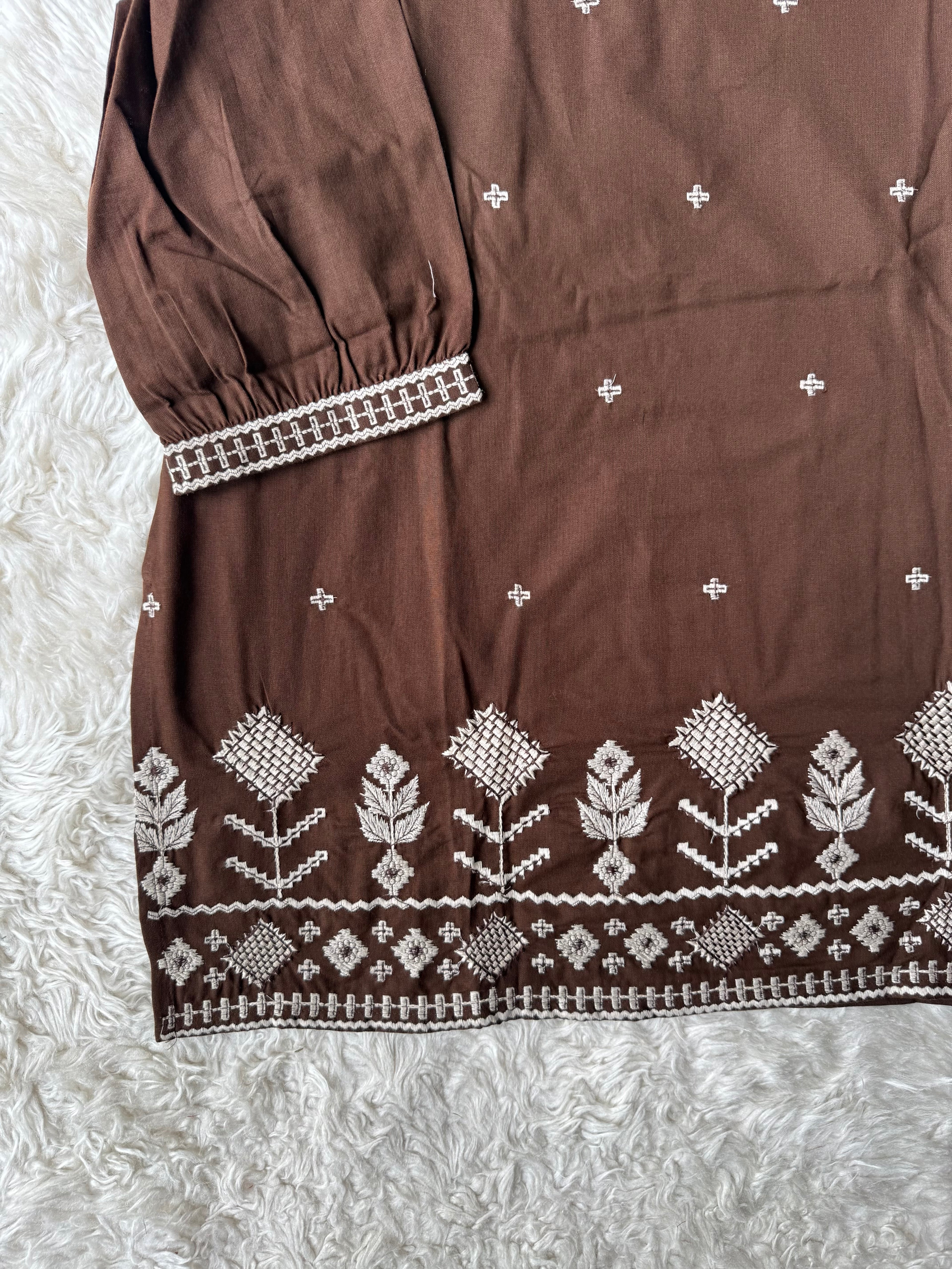 “Plus Size” Soft Khadi Cotton Co-ord Set