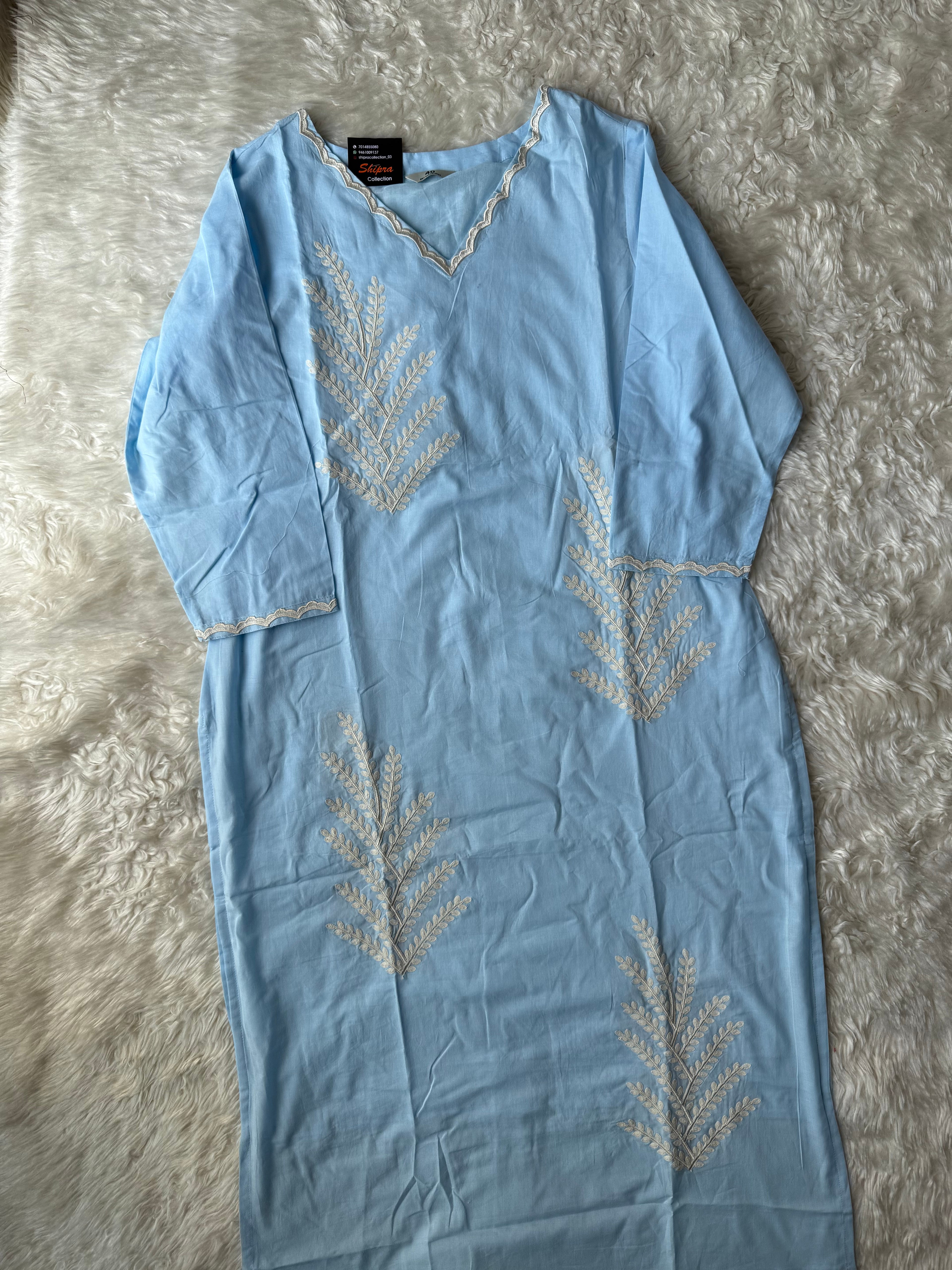 Premium Cotton Thread Work Collection