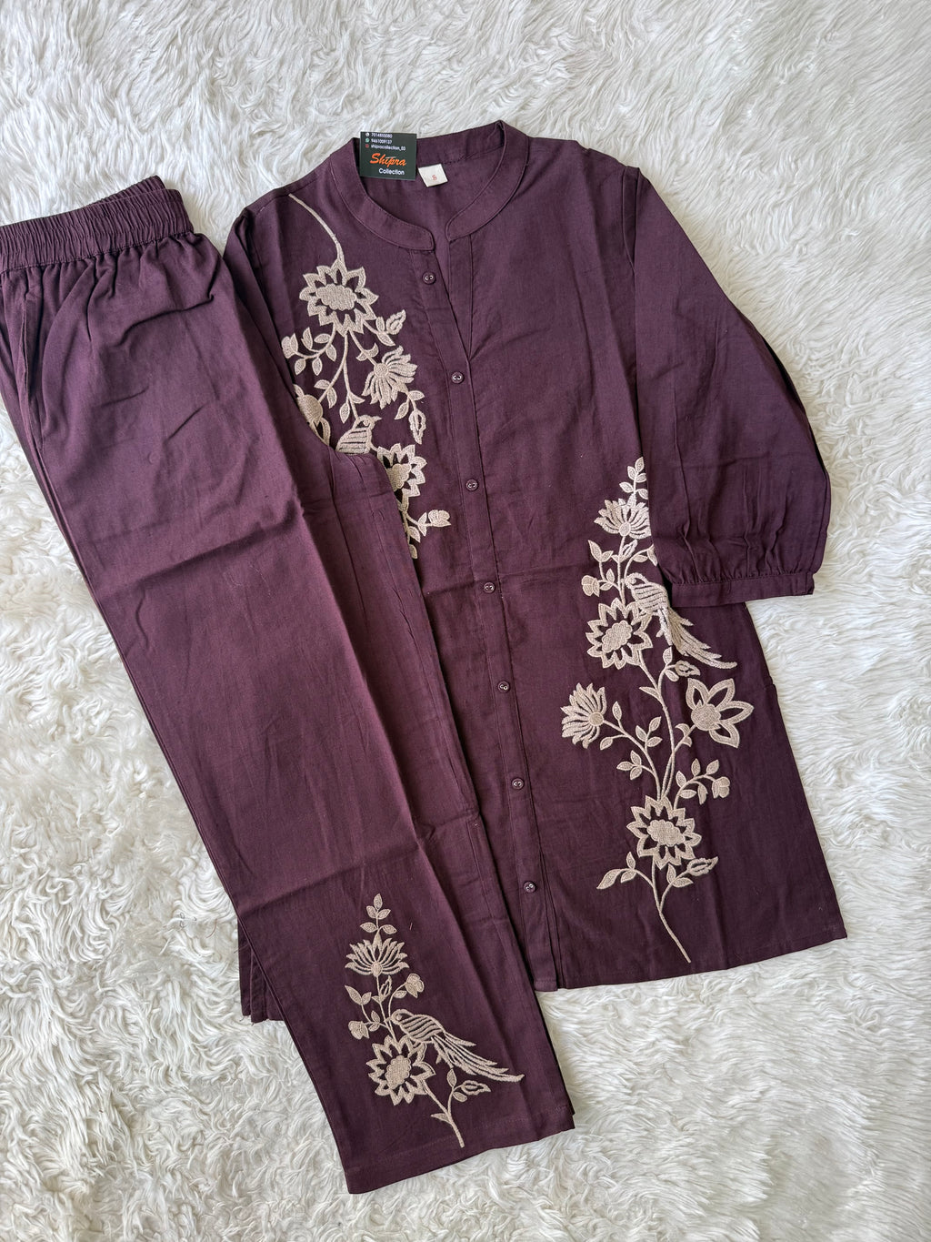 Soft Khadi Cotton Co-ord Set