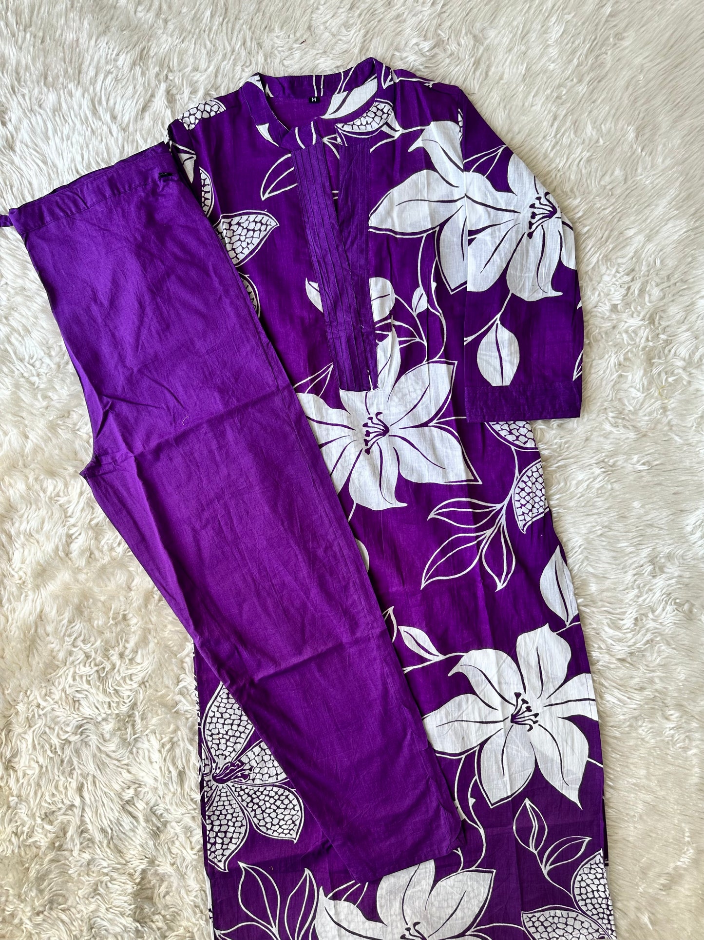 Cotton Kurti Pant Set
