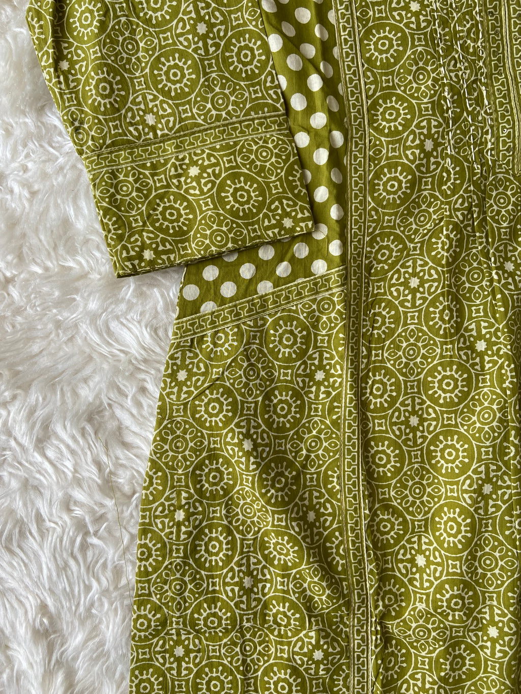 Premium Cotton Kurti Pant Dupatta Set