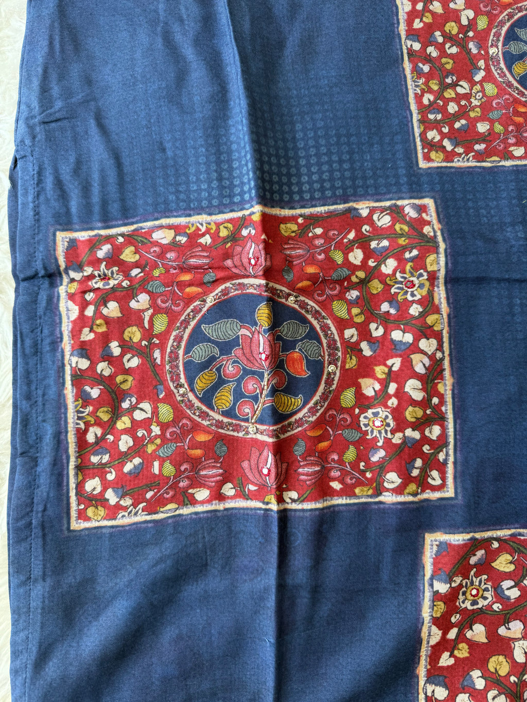 Premium Muslin Silk Kurti Pant Dupatta Set