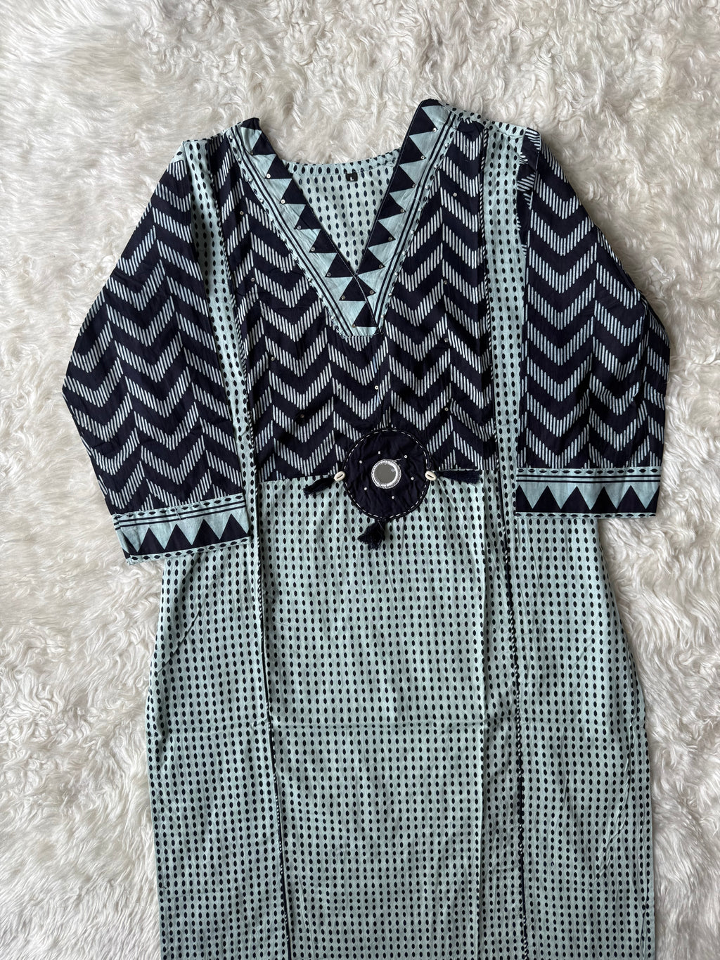 Cotton Kurti Pant Set