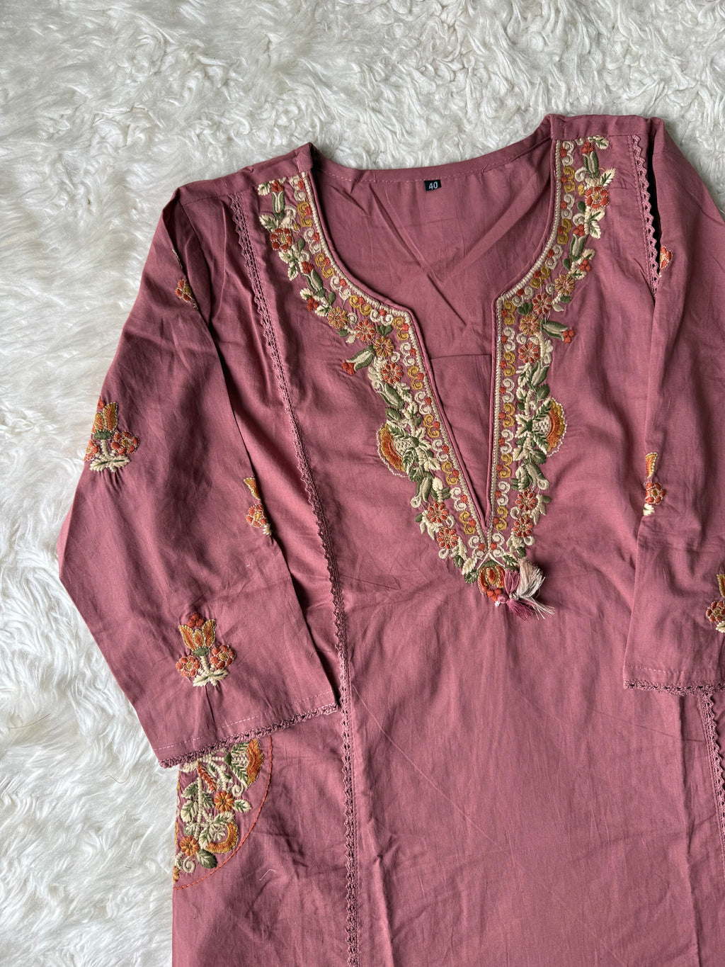Premium Cotton Thread Work Collection