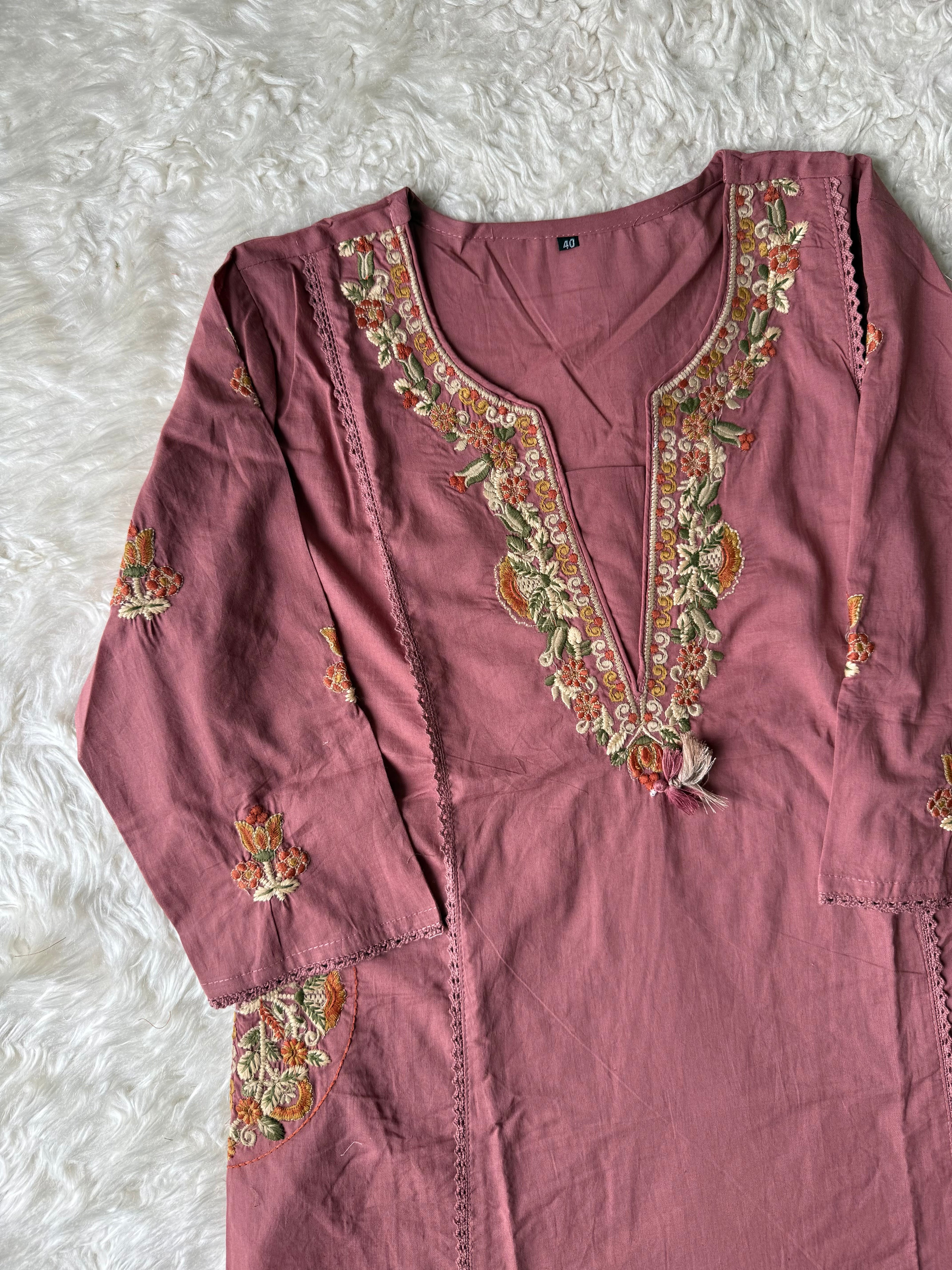 Premium Cotton Thread Work Collection