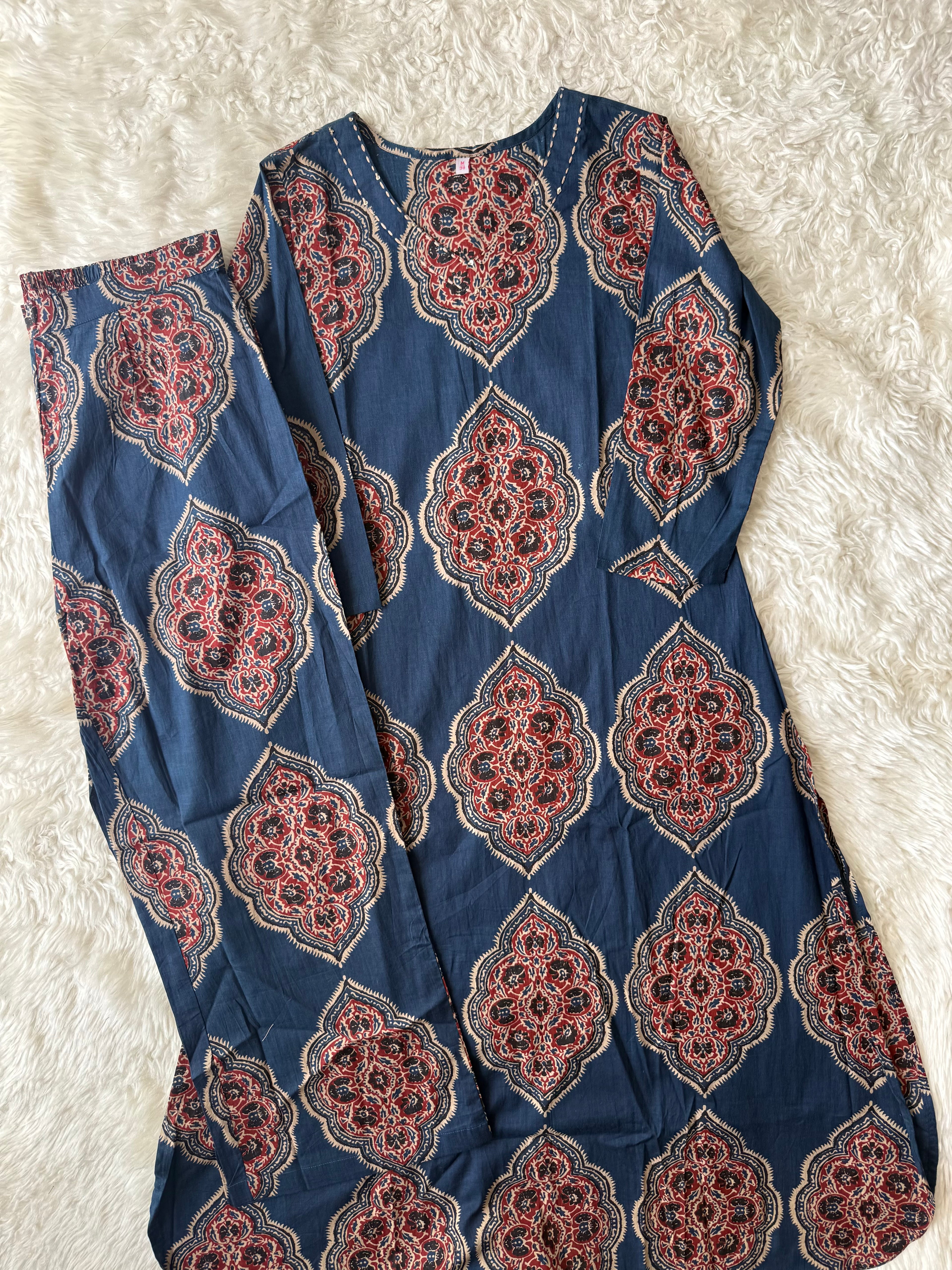 Premium Cotton Kurti Pant Set