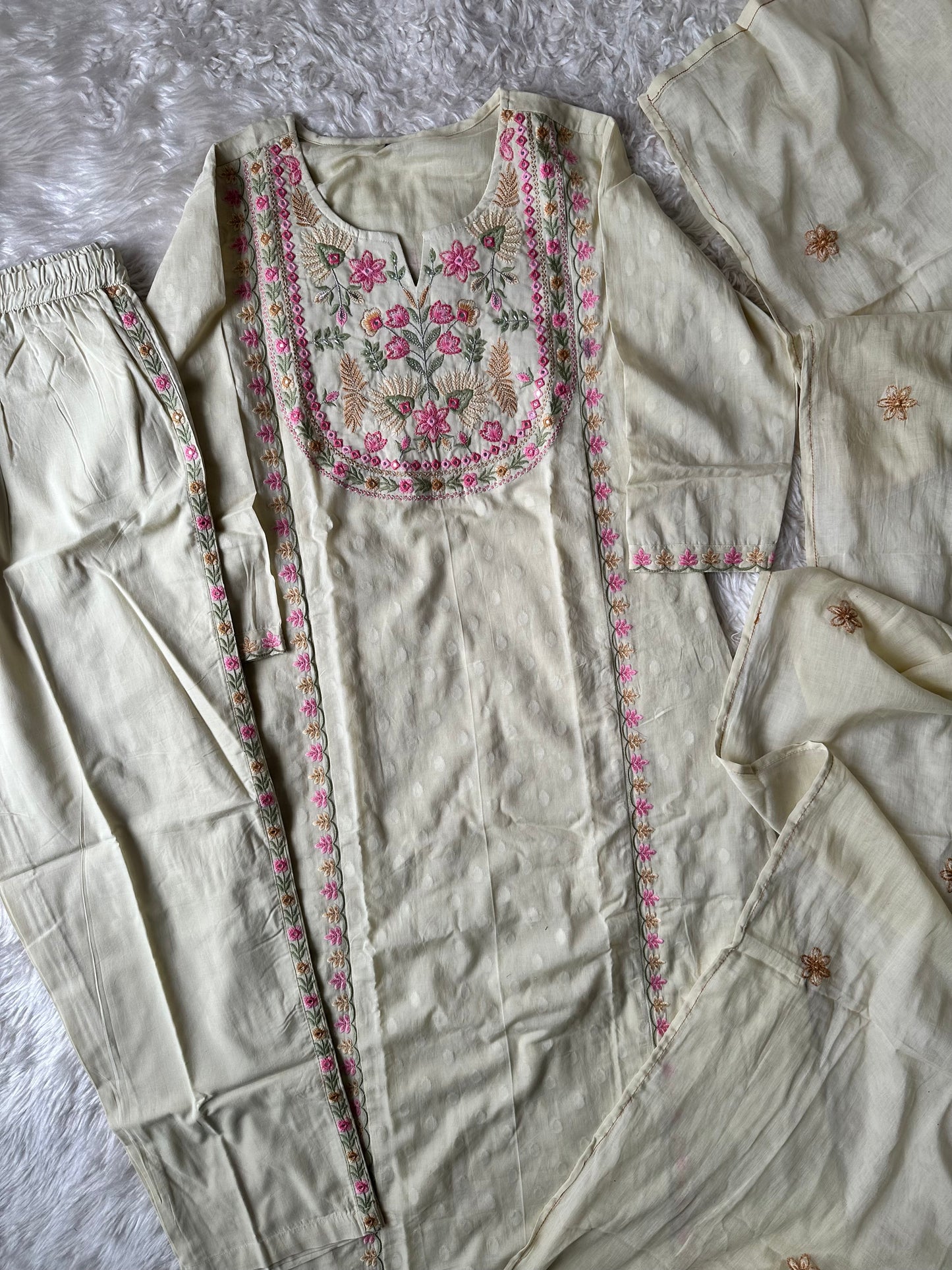 Premium Cotton Thread Work Collection