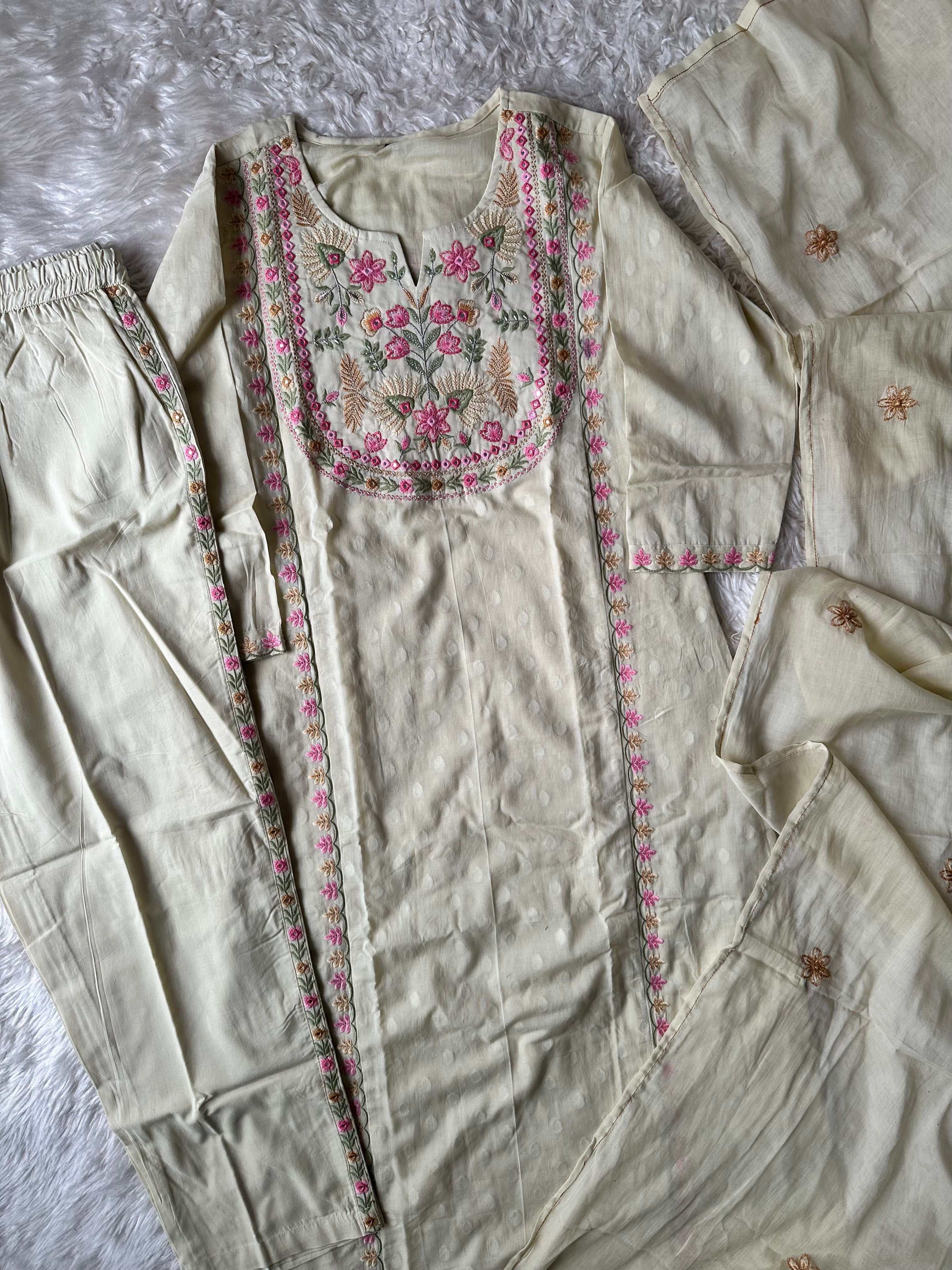 Premium Cotton Thread Work Collection